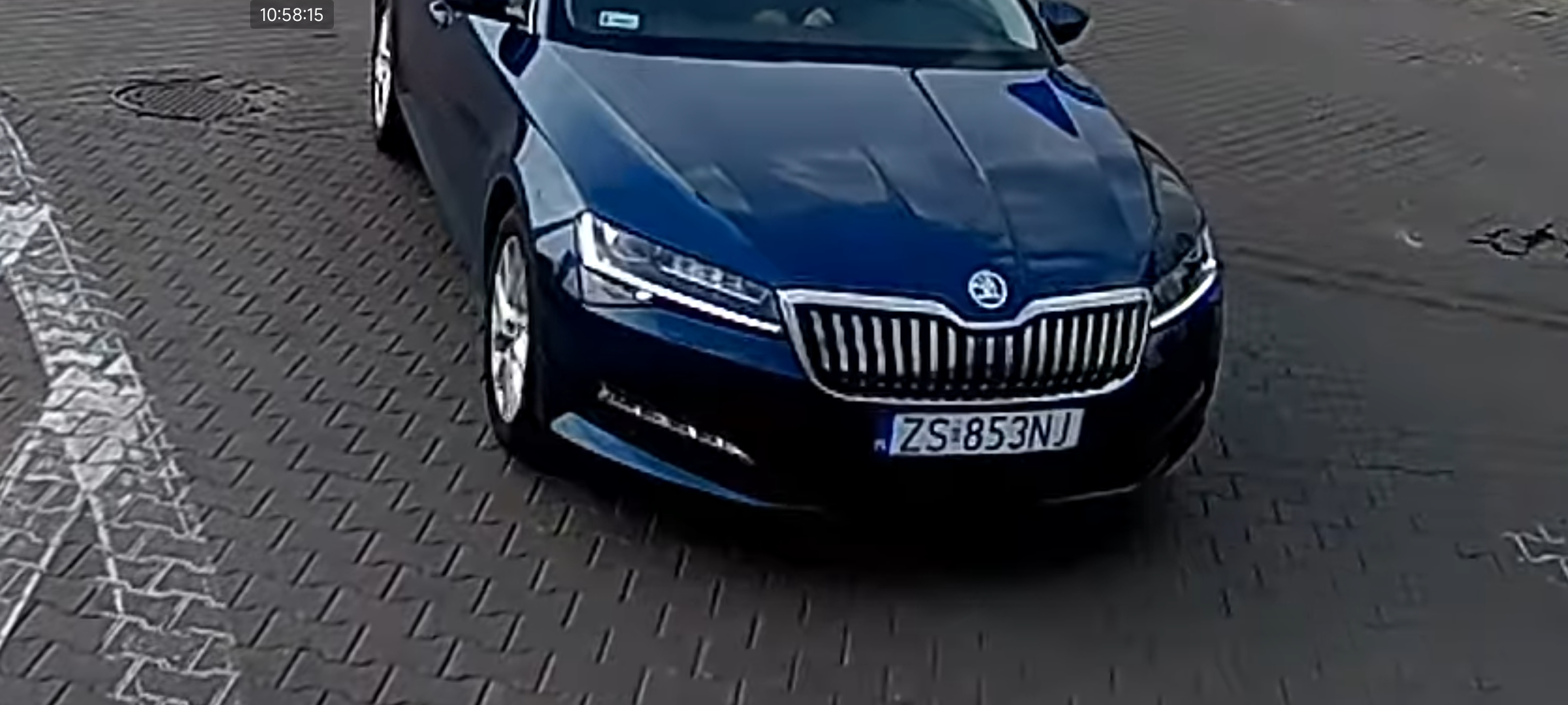 Pirat drogowy w pojeździe o numerach rejestracyjnych ZS853NJ