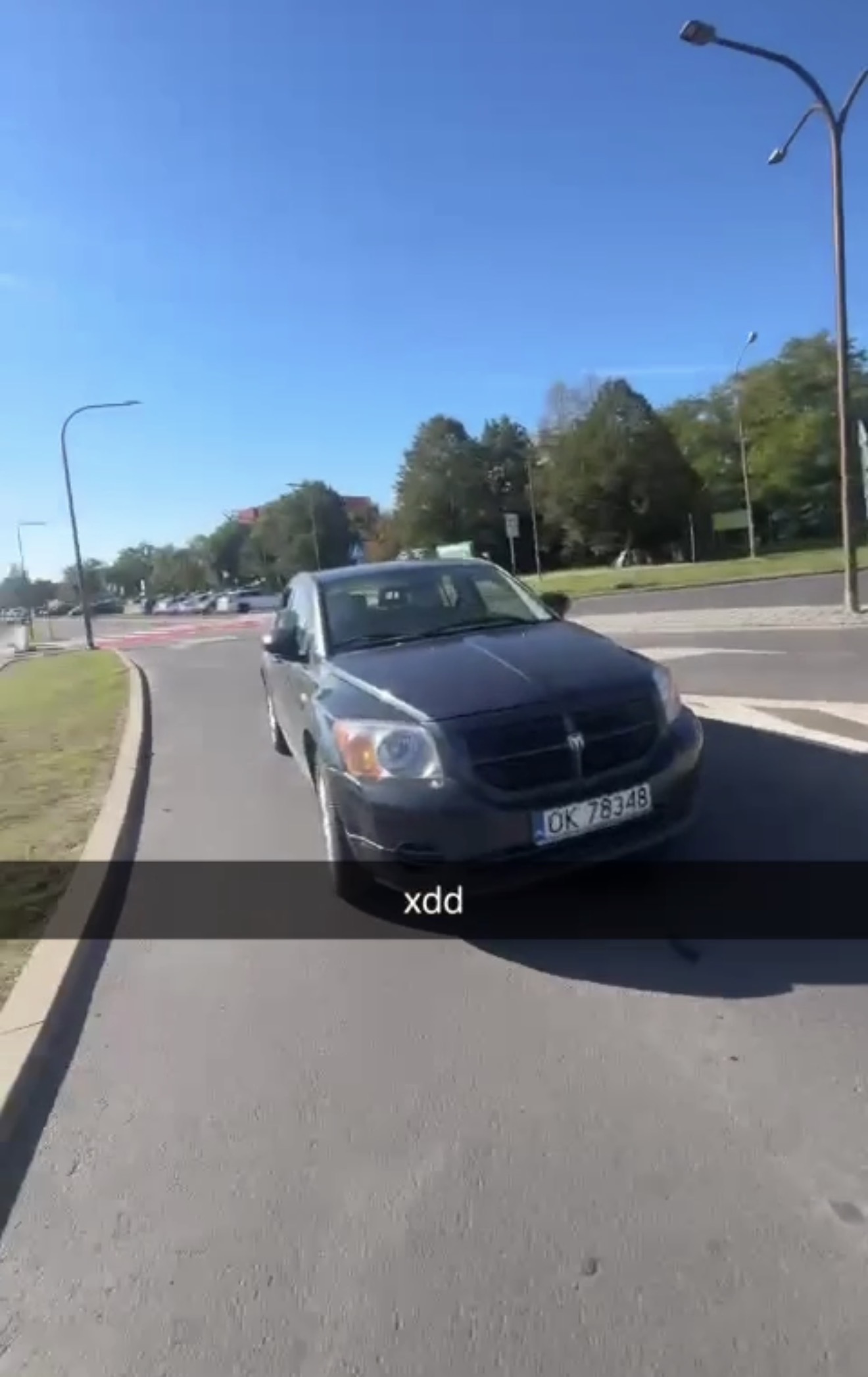 Pirat drogowy w pojeździe o numerach rejestracyjnych OK78348