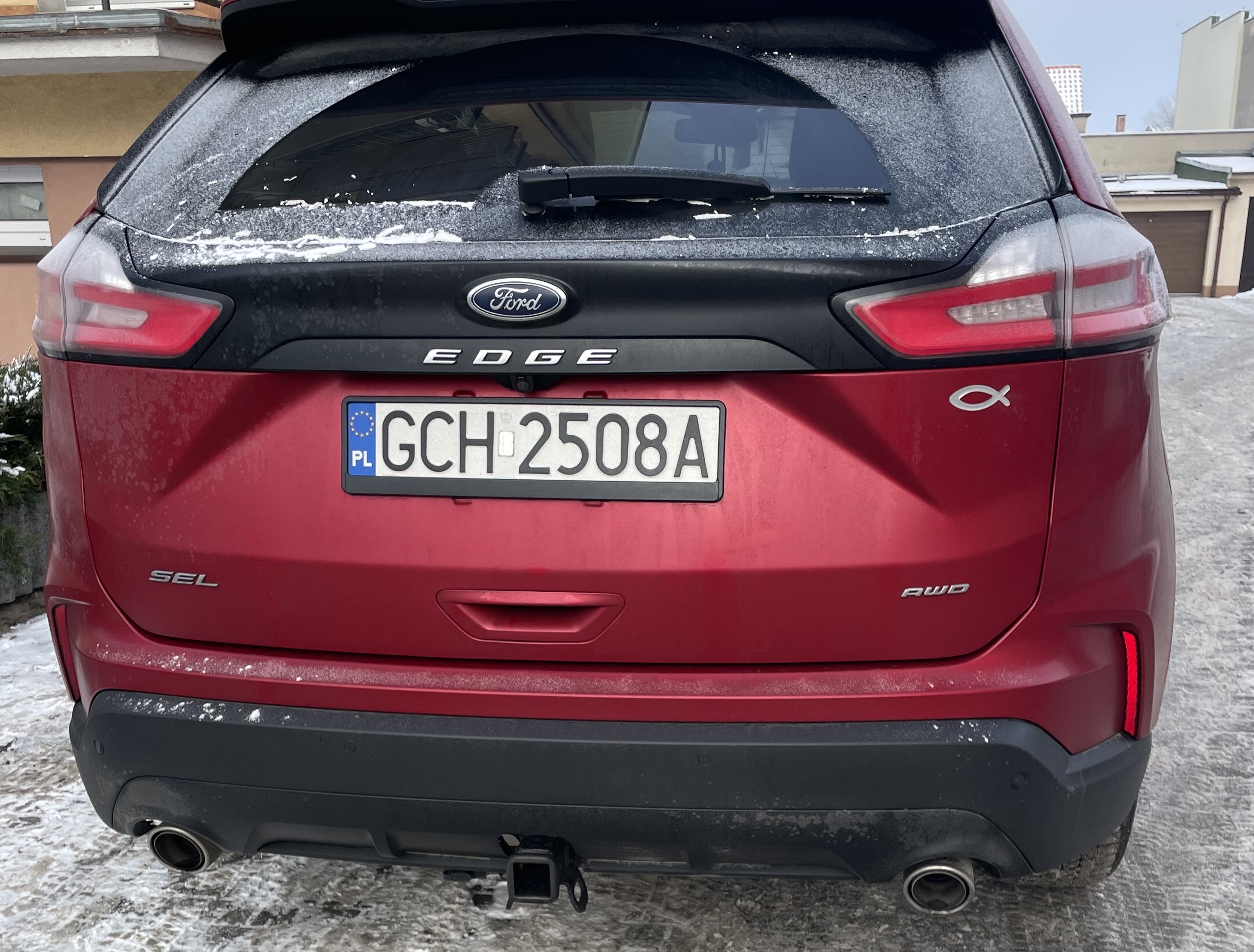 Numer rejestracyjny GCH 2508A posiada FORD EDGE - GCH2508A