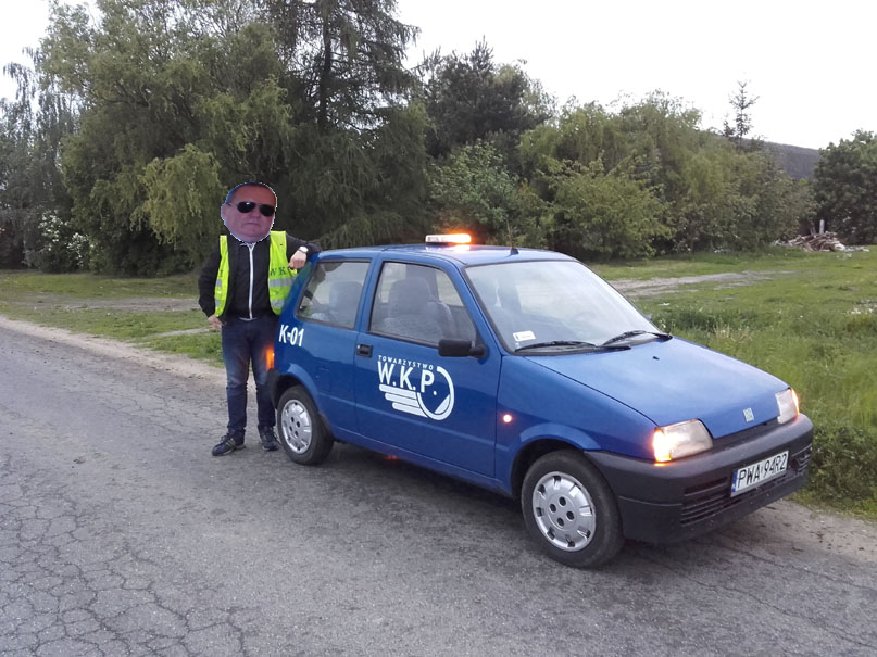 Idiota, zgłaszam....