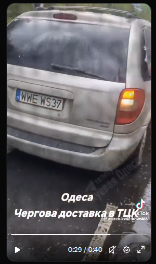 Komuś nie zginęły tablice?