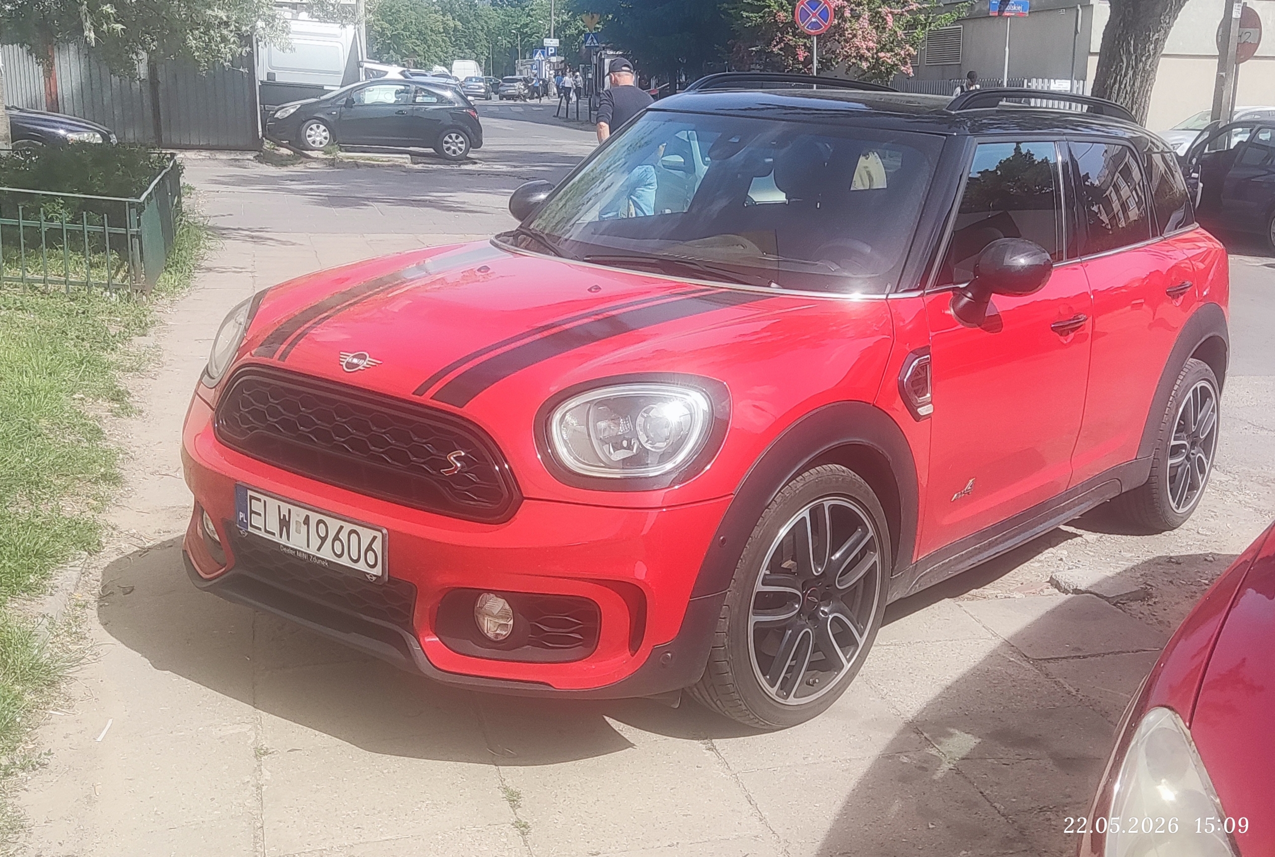 Numer rejestracyjny ELW 19606 posiada MINI [BMW] Mini Clubman 2.0 MR`15 E6 Cooper S ALL4 - ELW19606