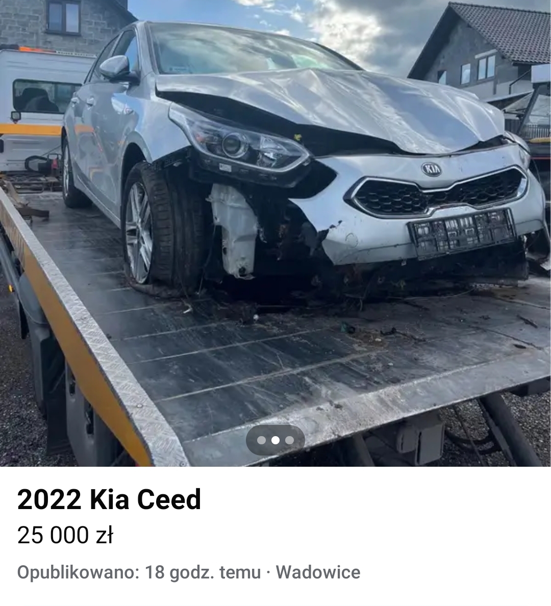 Uszkodzony przód