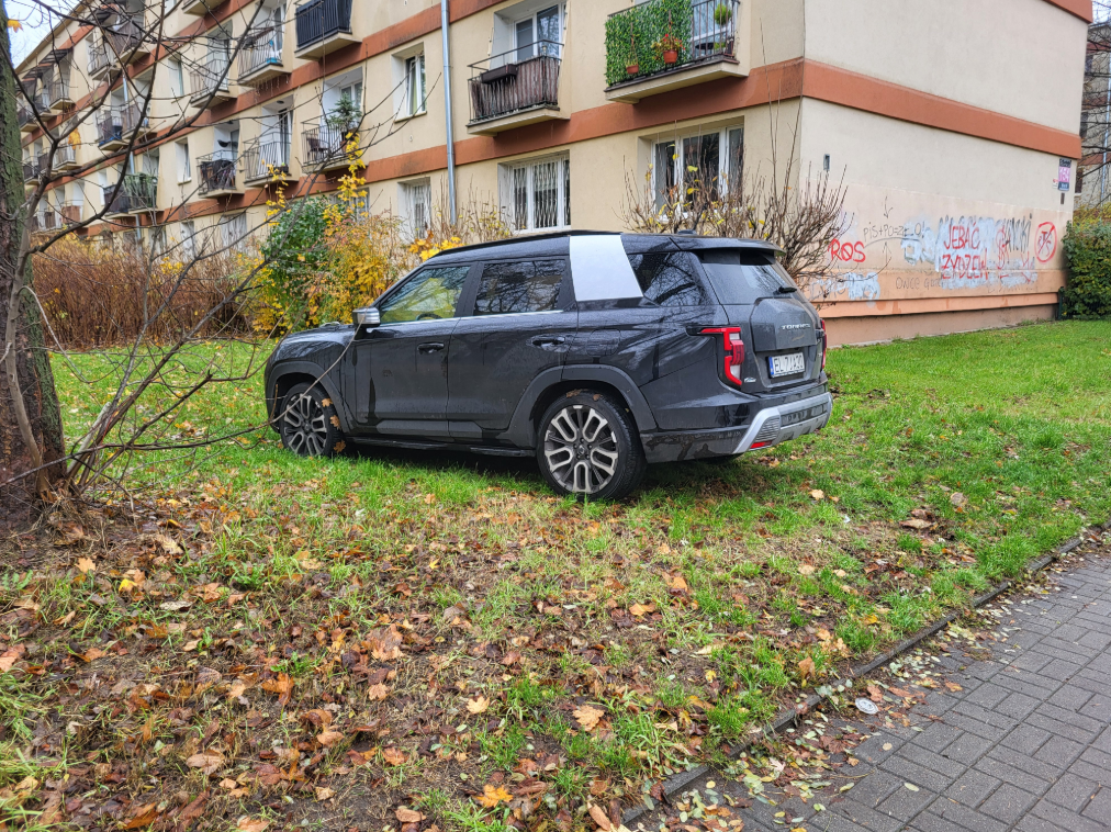 Numer rejestracyjny EL 7JA30 posiada SSANGYONG TORRES - EL7JA30