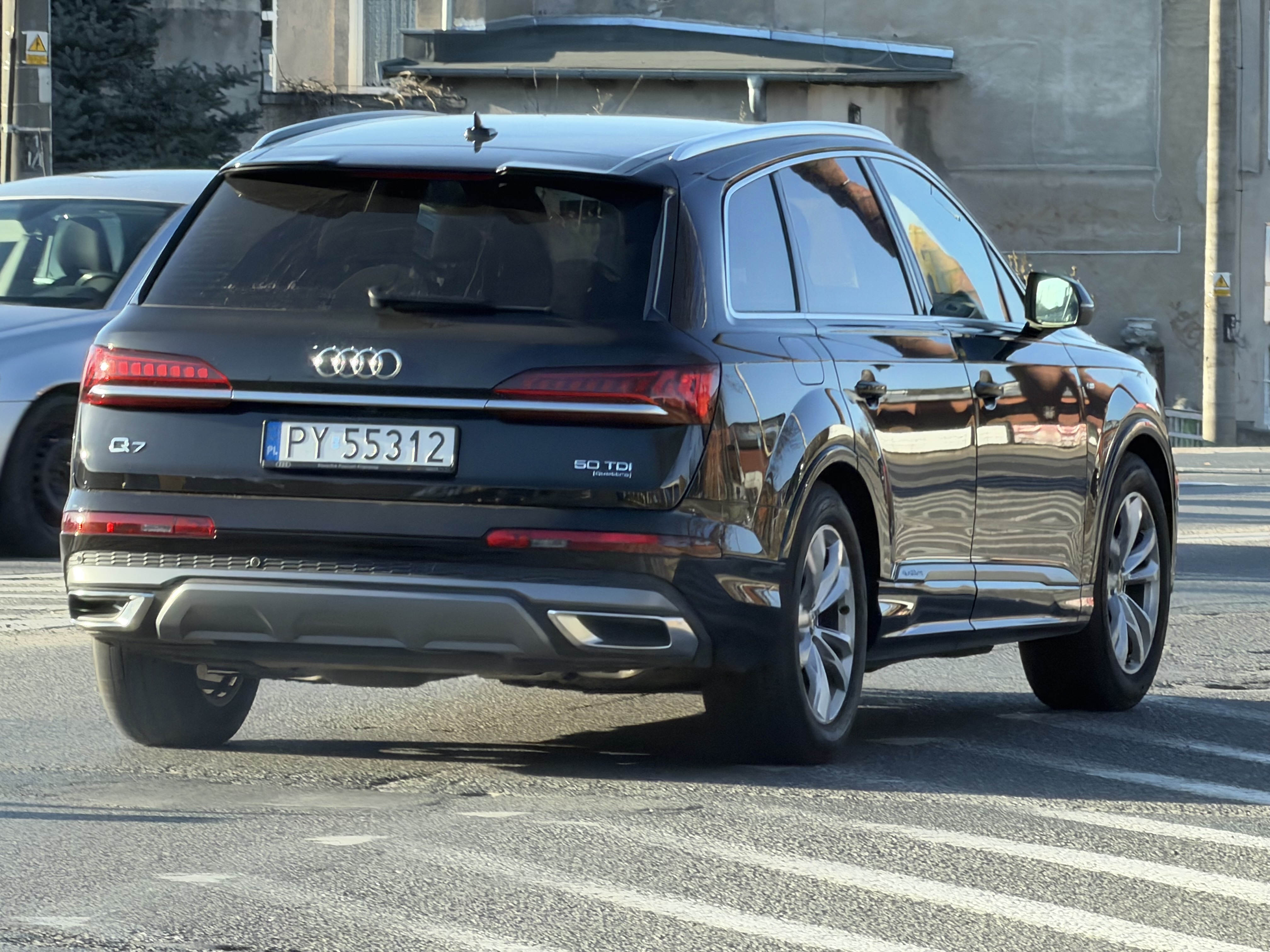 Pirat drogowy w pojeździe o numerach rejestracyjnych PY55312