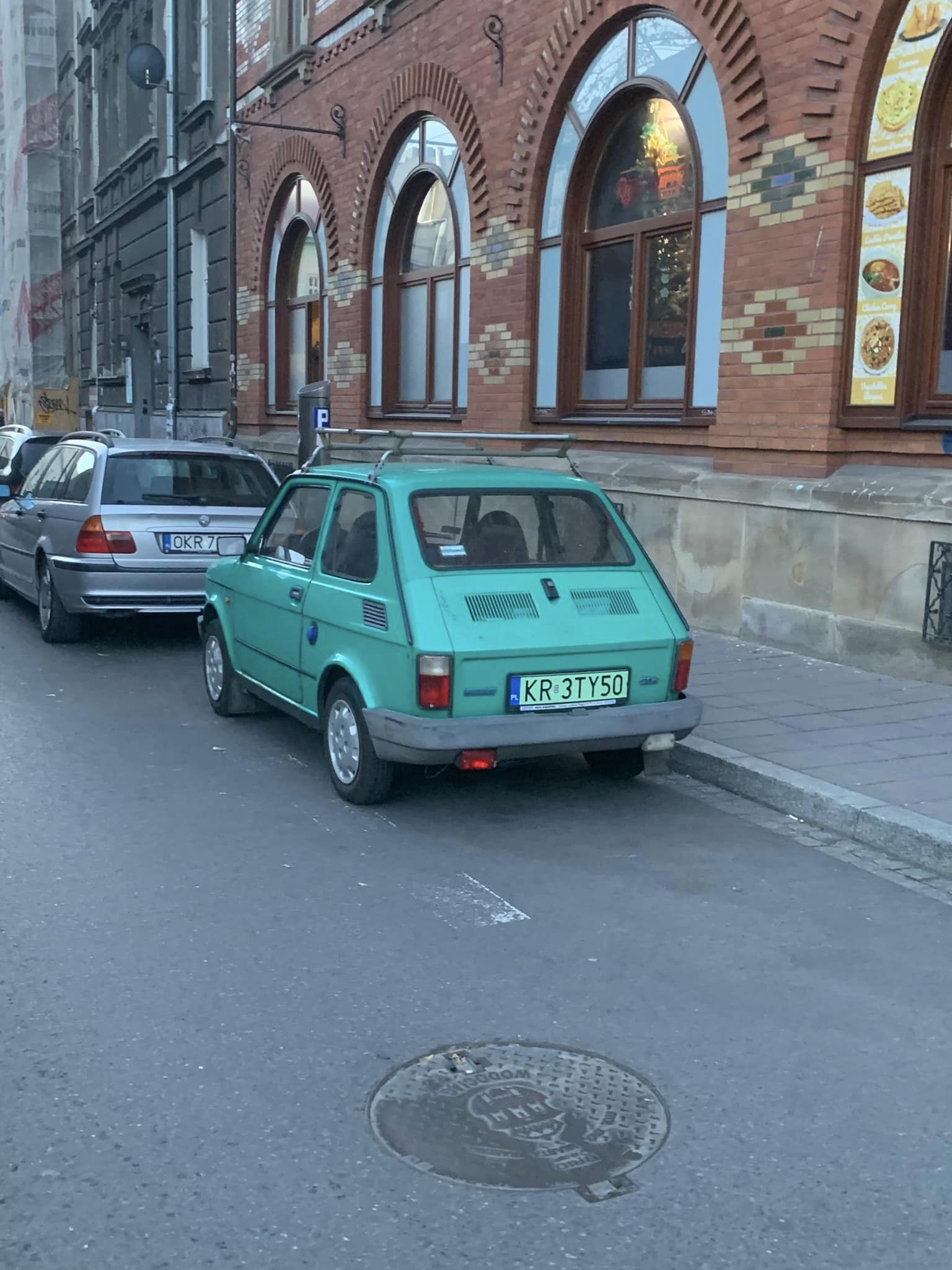 Polski Fiat 126P Elegant - Elektryk