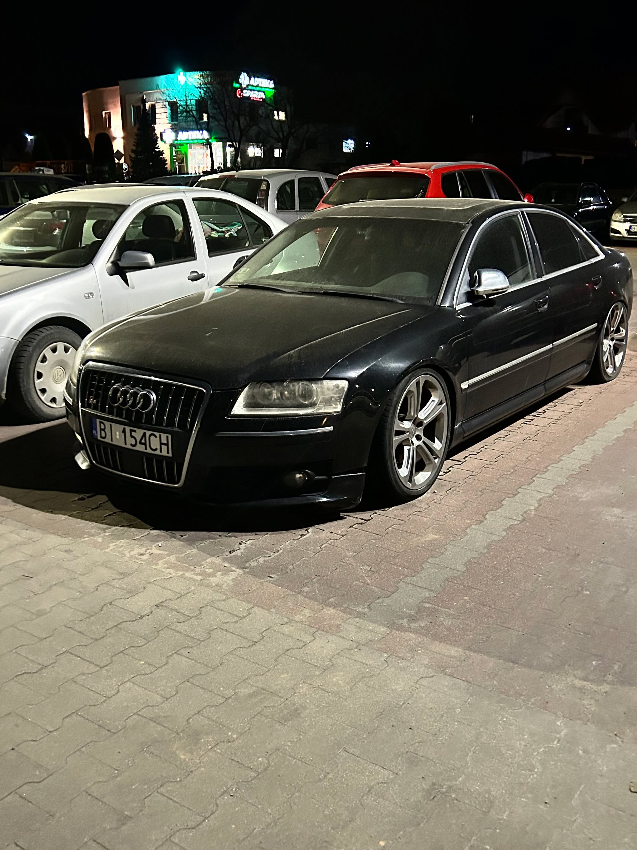 Numer rejestracyjny BI 154CH posiada AUDI A8 Quattro 4.2 Kat. MR`02 E3 4E Langversion Tiptronic - BI154CH