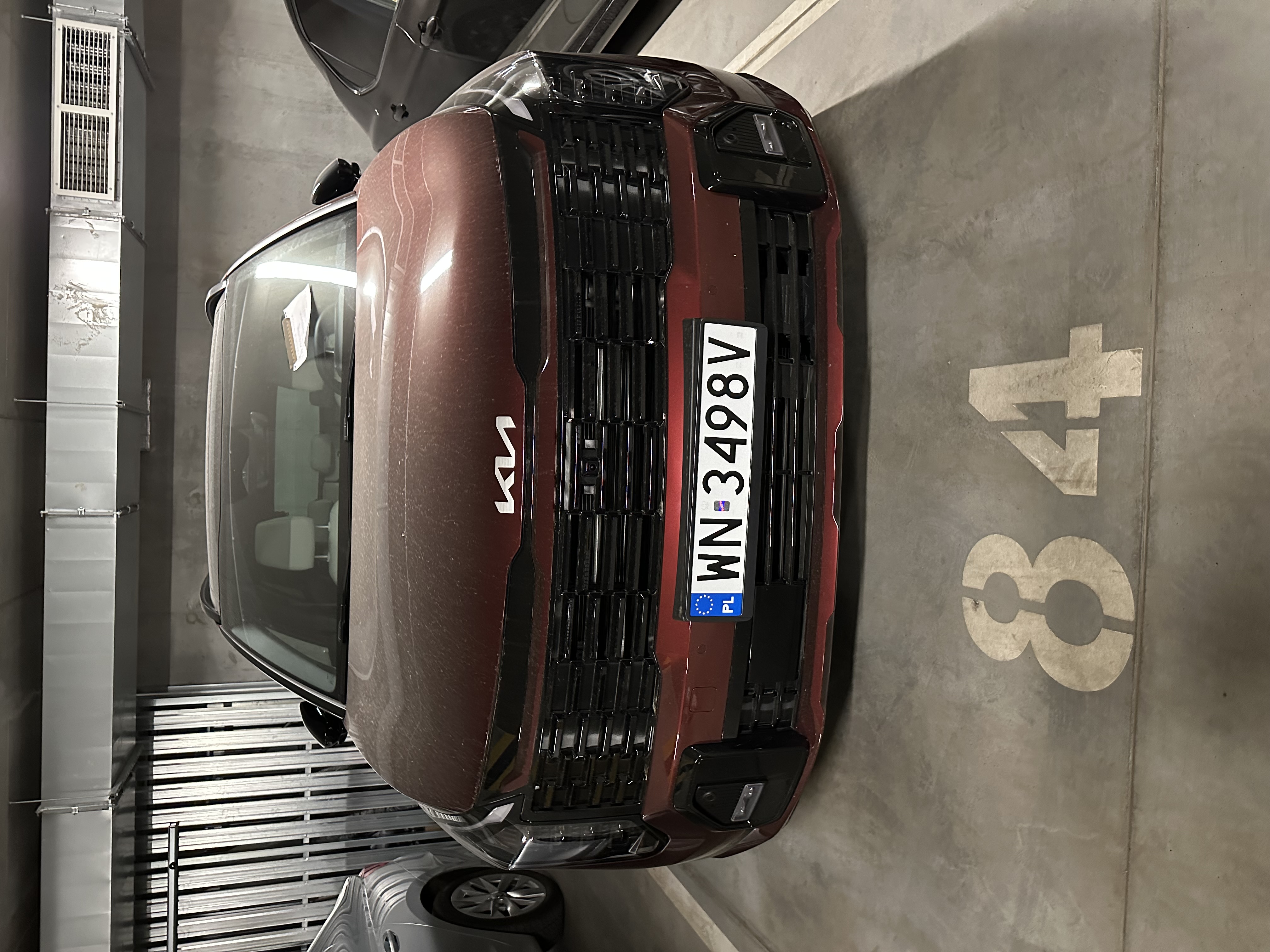 Mistrz parkowania w pojeździe o numerach WN3498V