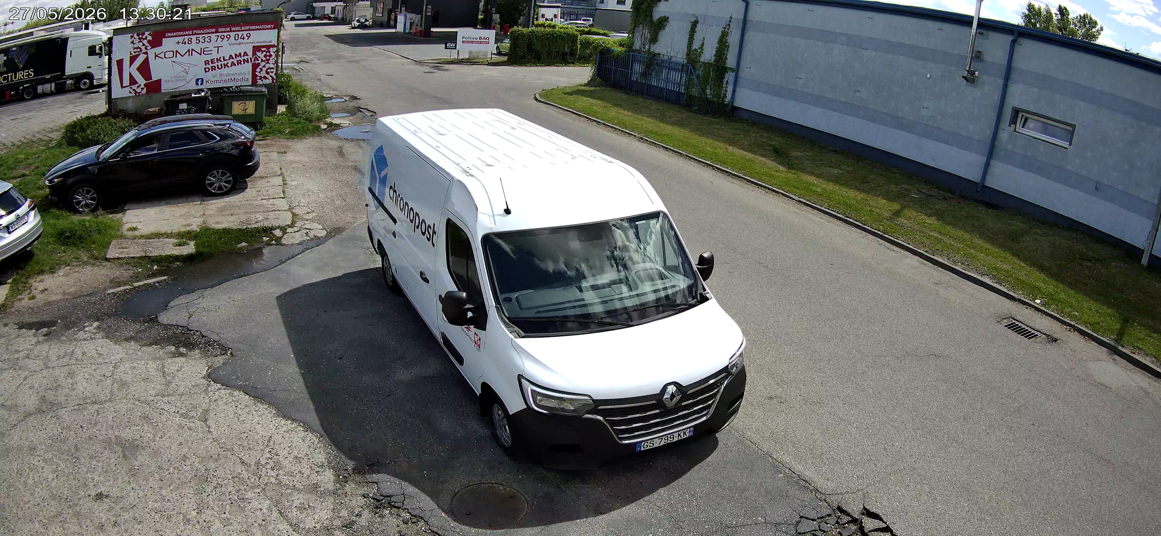 Pirat drogowy w pojeździe o numerach rejestracyjnych GS799KK