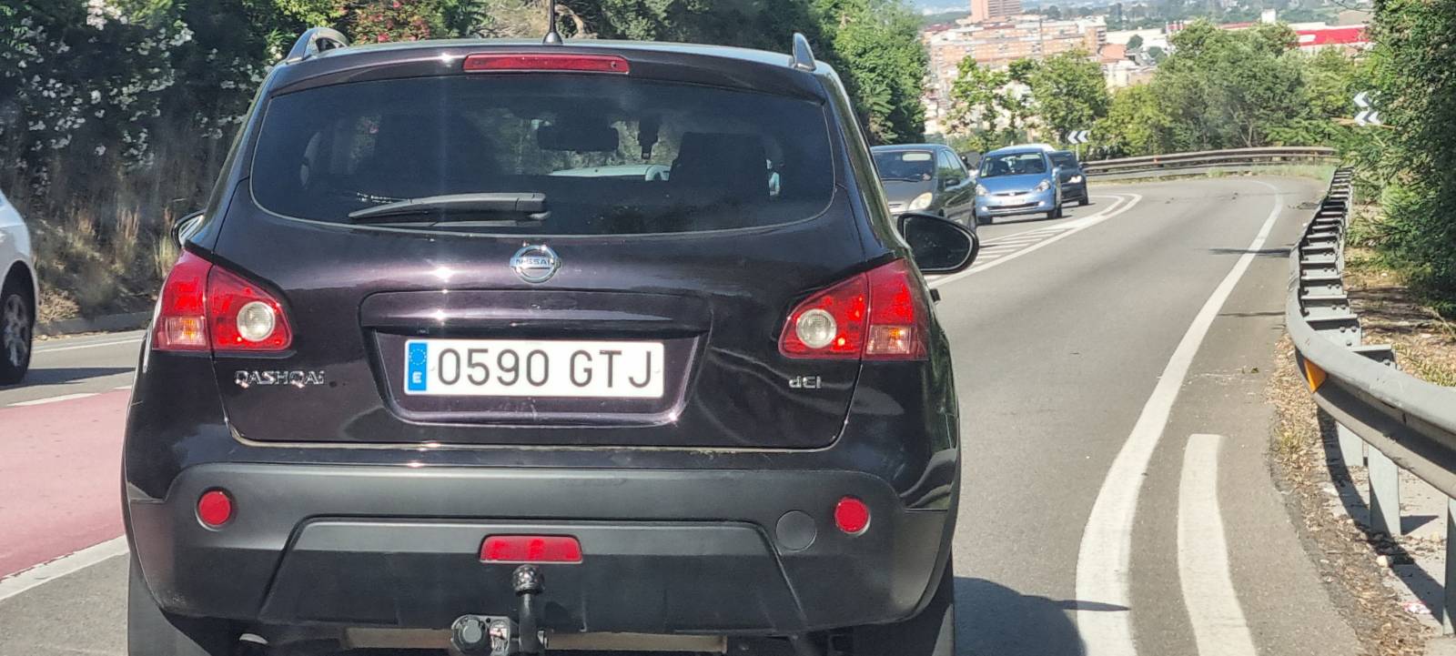 Pirat drogowy w pojeździe o numerach rejestracyjnych 0590GTJ
