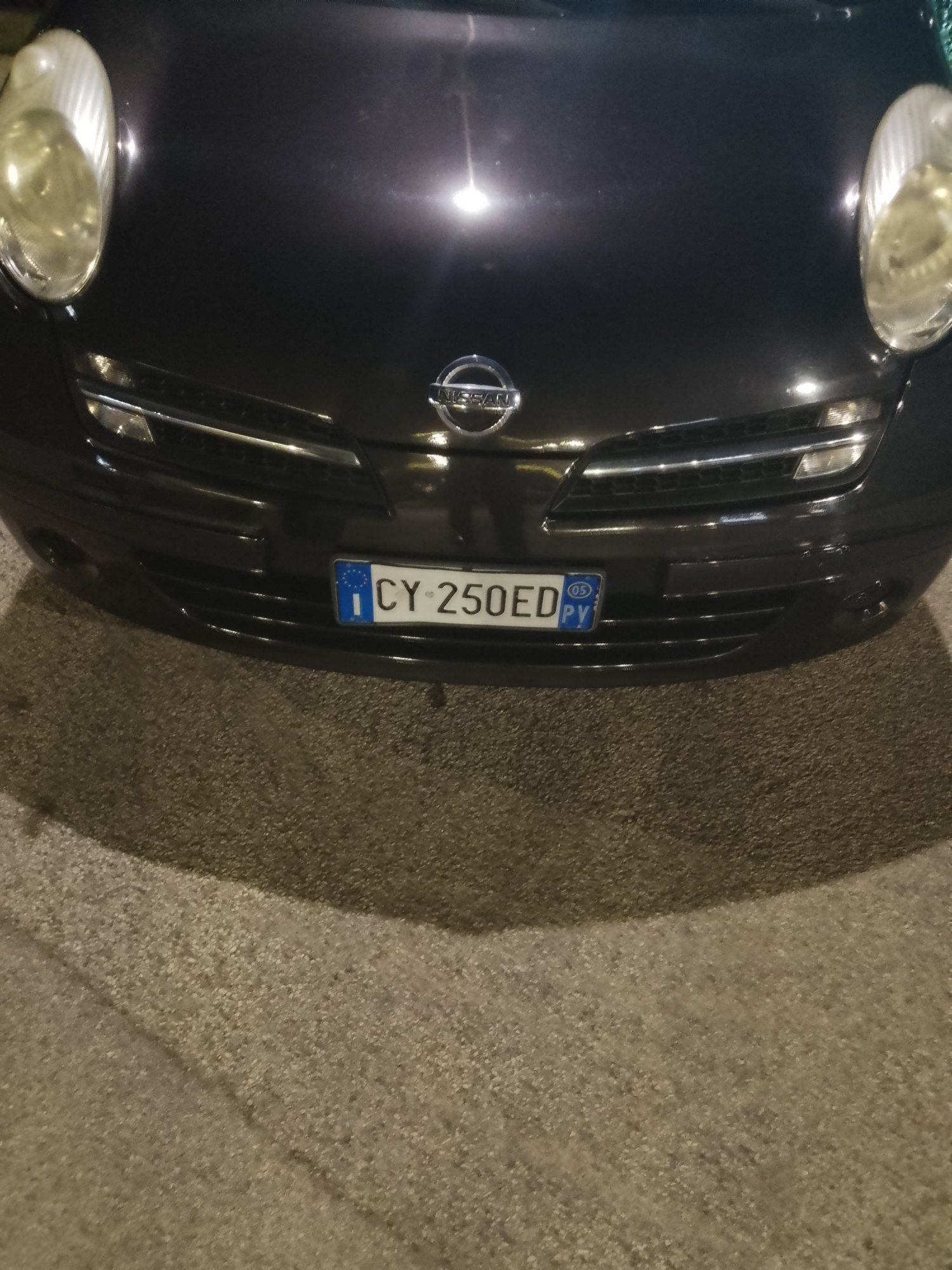 Numer rejestracyjny CY250ED posiada NISSAN Micra 3a serie Micra 1.2 16V 3P Acenta (59 kw)