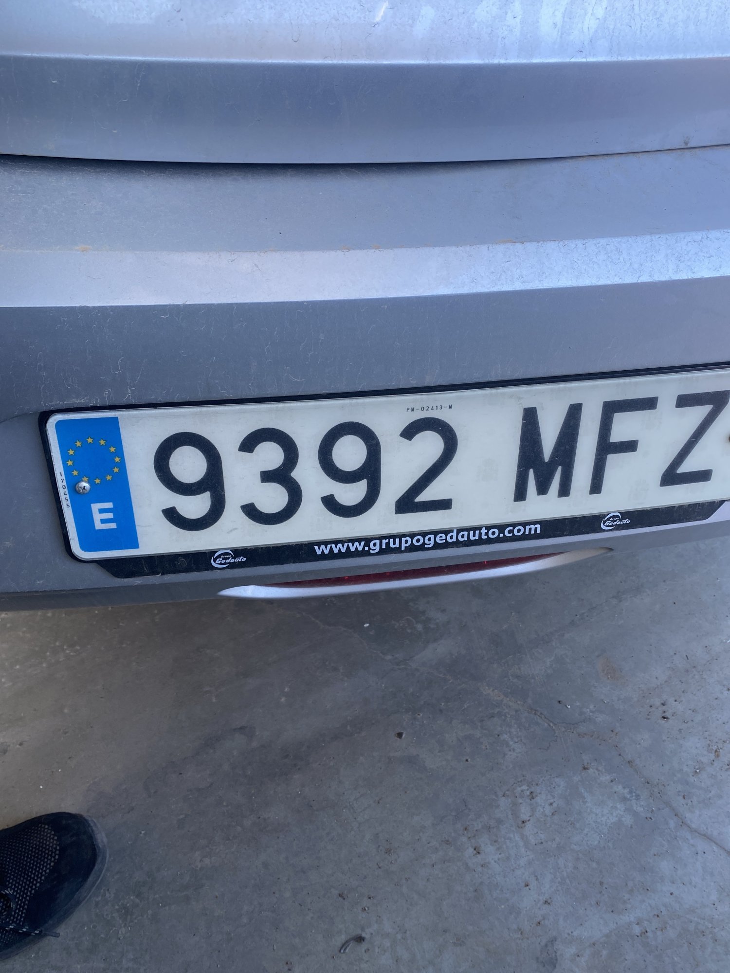 Numer rejestracyjny 9392MFZ posiada OPEL CORSA