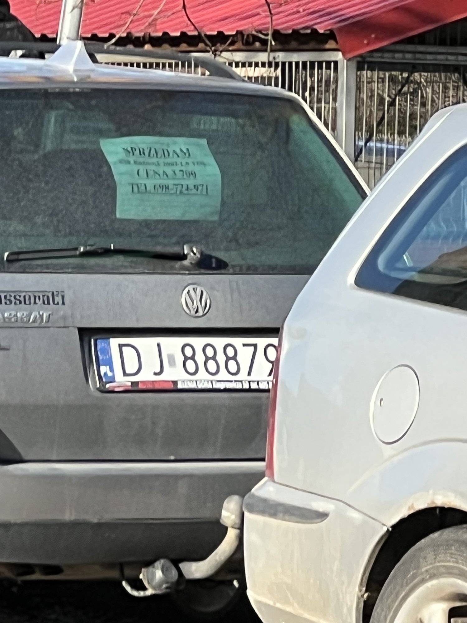 Numer rejestracyjny DJ 88879 posiada VOLKSWAGEN PASSAT - DJ88879