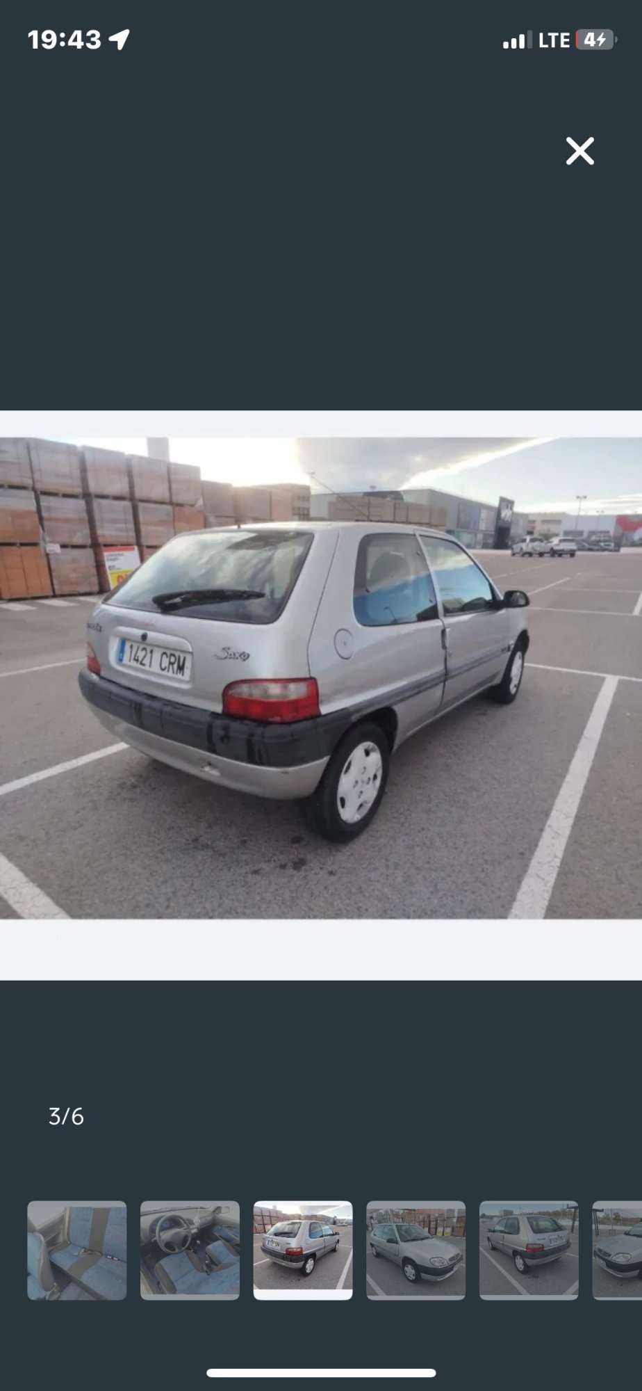 Numer rejestracyjny 1421CRM posiada CITROEN SAXO Numer rejestracyjny 1421CRM posiada CITROEN SAXO