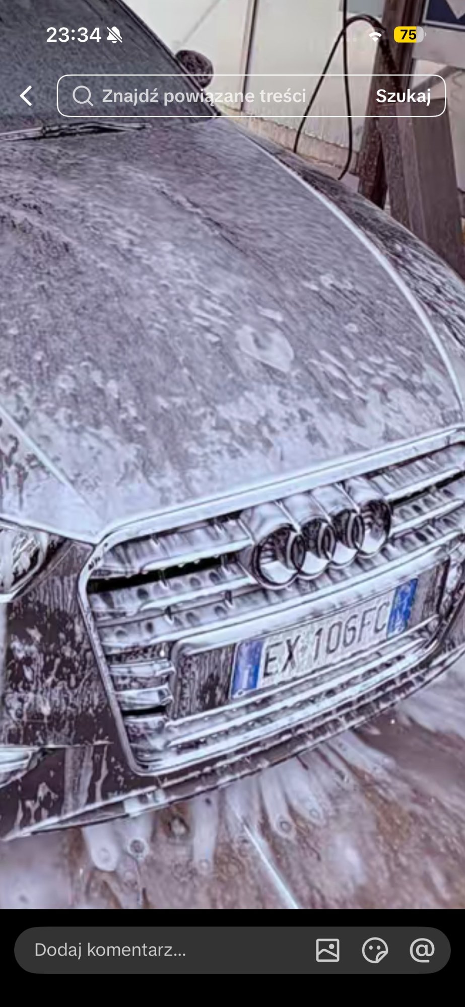 Numer rejestracyjny EX106FC posiada AUDI A3 3a serie A3 SPB 1.6 TDI S tronic Ambition (77 kw)