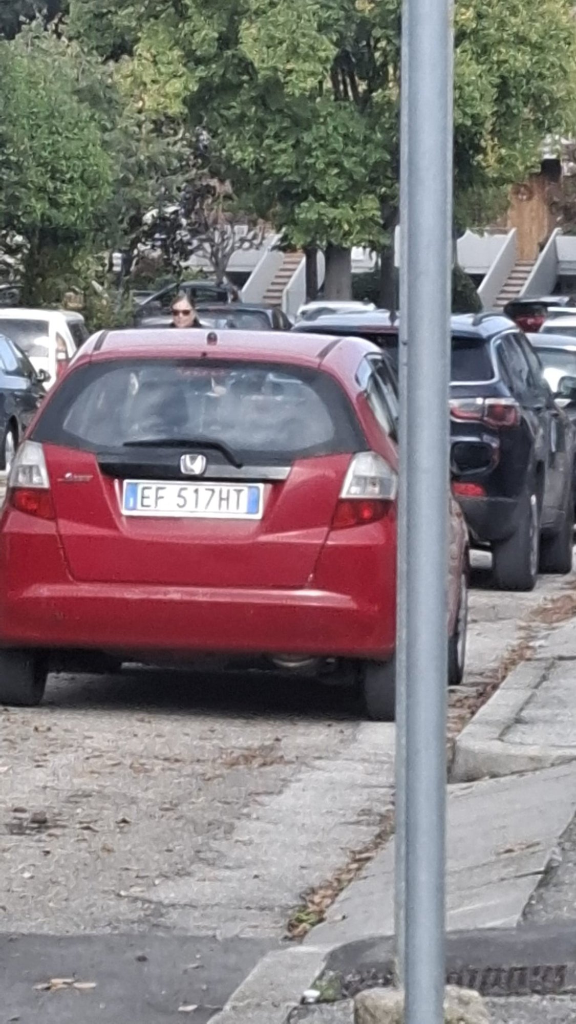 Numer rejestracyjny EF517HT posiada HONDA Jazz 2a serie 08-15