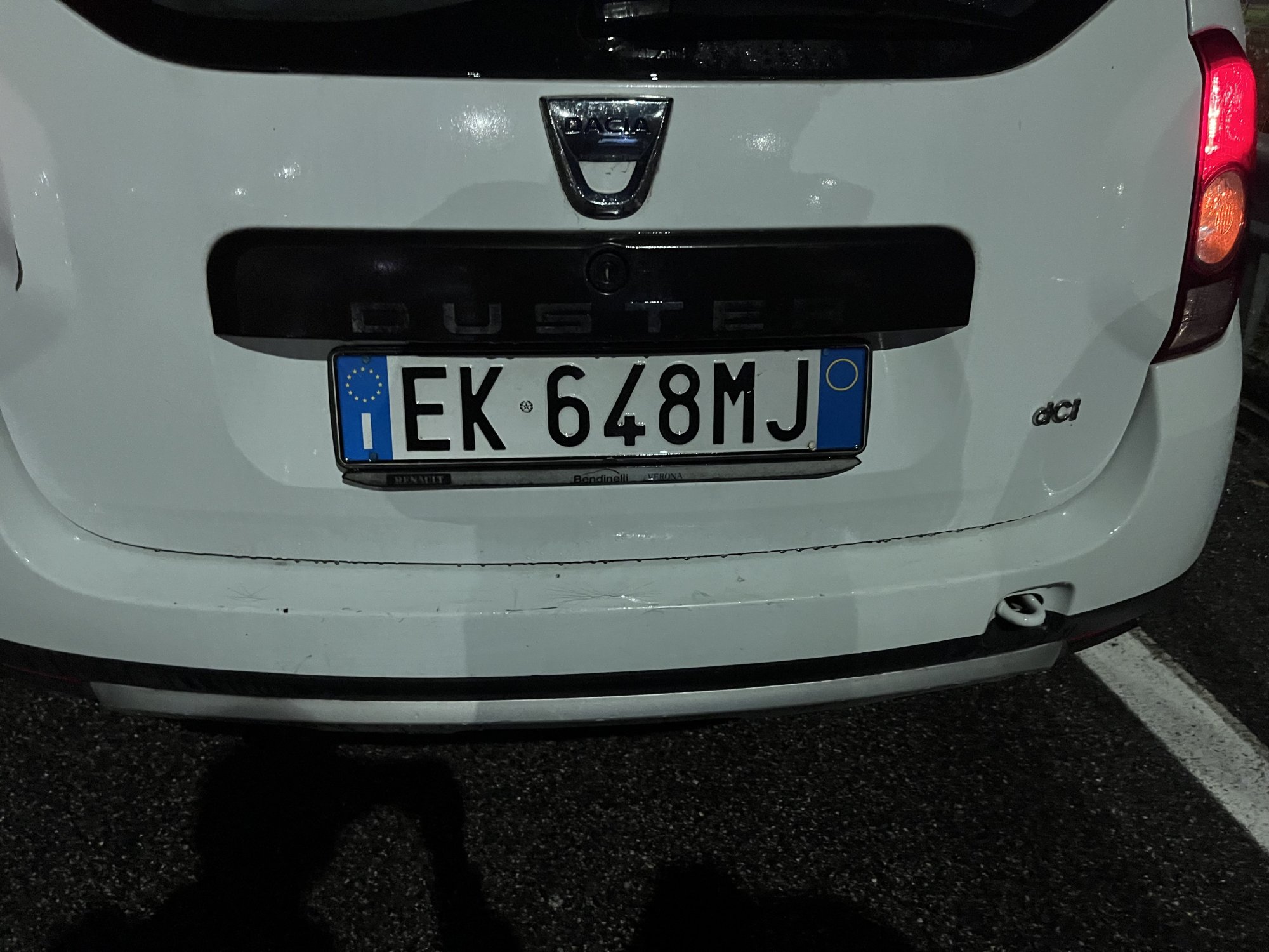 Numer rejestracyjny EK648MJ posiada DACIA Duster 1a serie