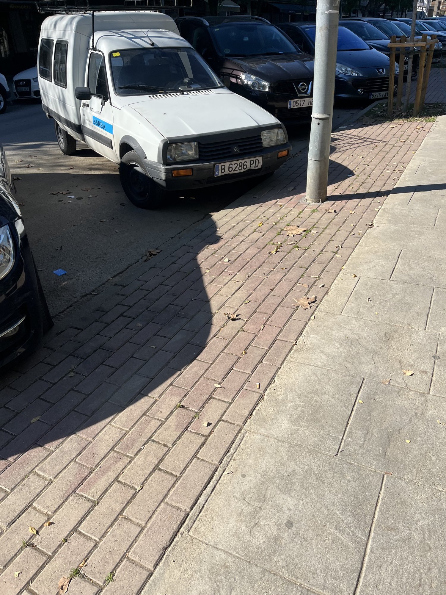 Numer rejestracyjny B6286PD posiada Citroën C15