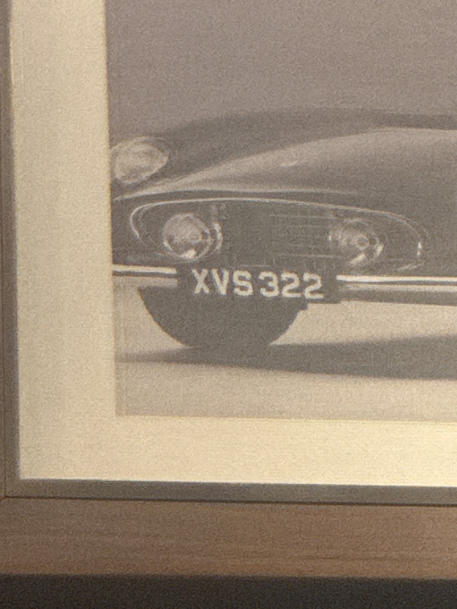 Numer rejestracyjny XVS322 posiada  