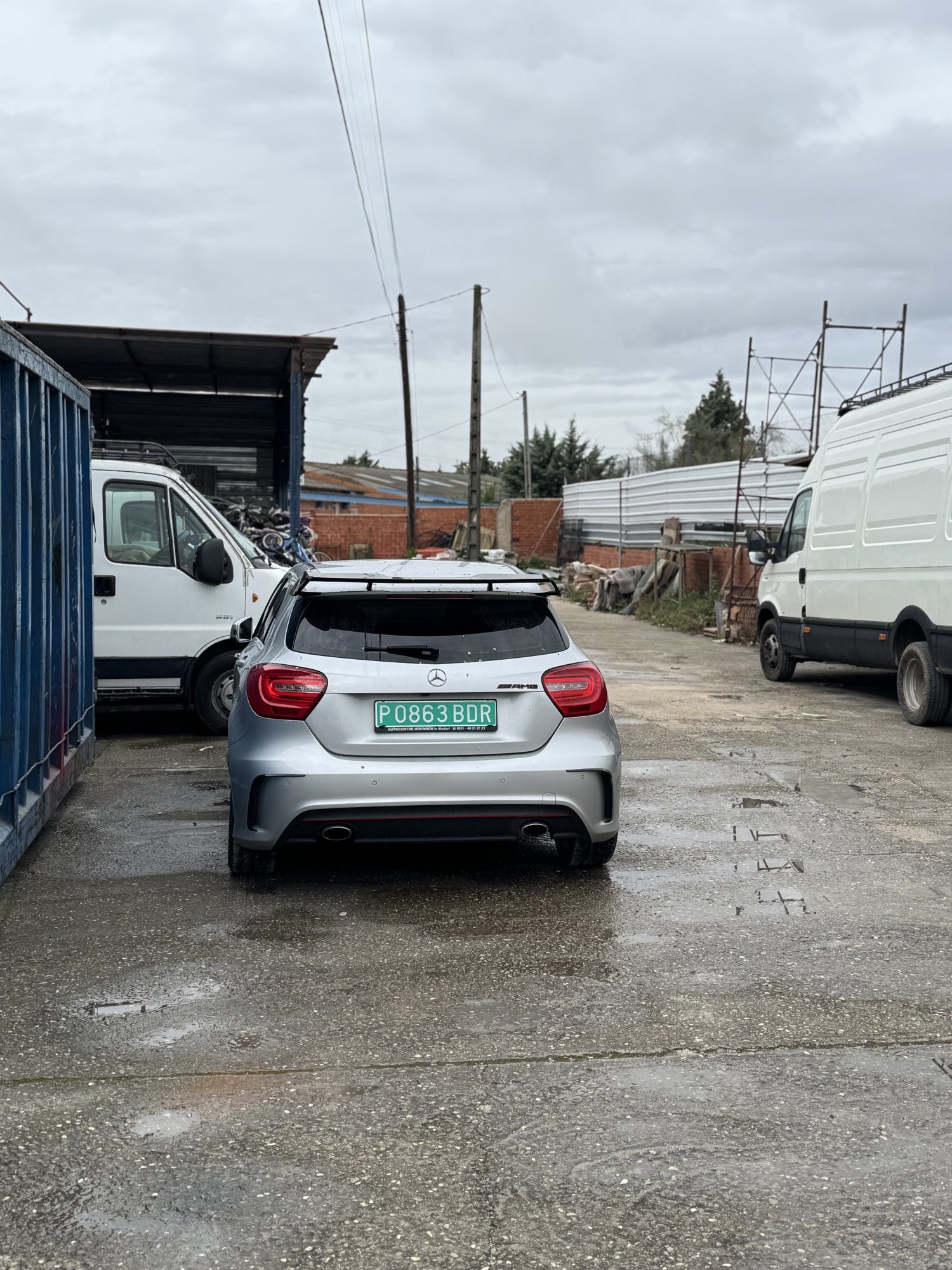 Numer rejestracyjny P0863BDR posiada Mercedes A-Class AMG