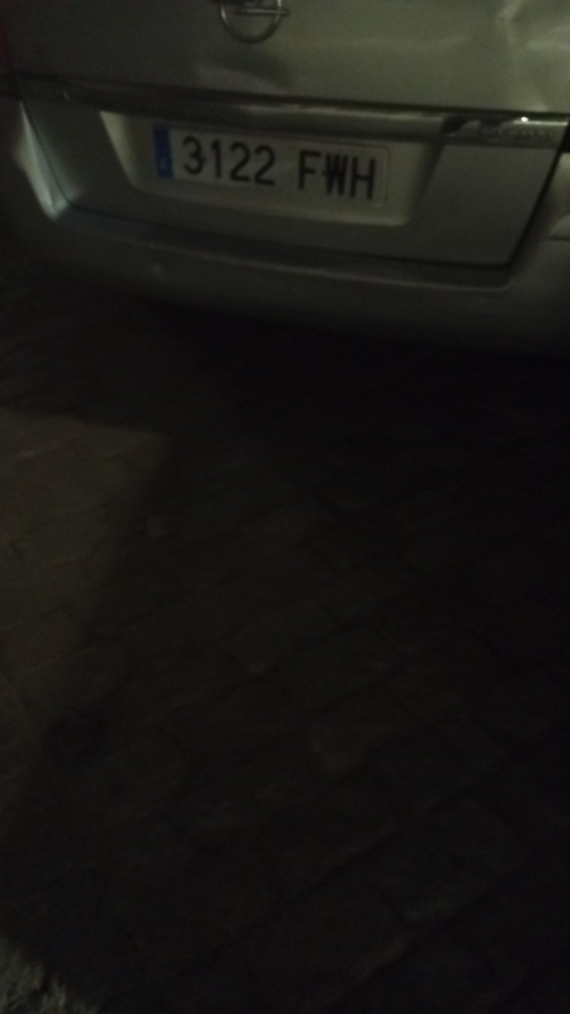 Numer rejestracyjny 3122FWH posiada OPEL ZAFIRA