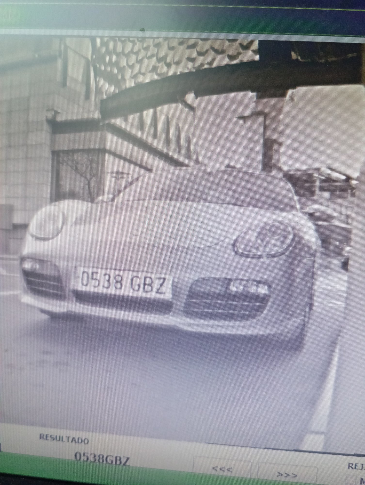 Numer rejestracyjny 0538GBZ posiada PORSCHE BOXSTER