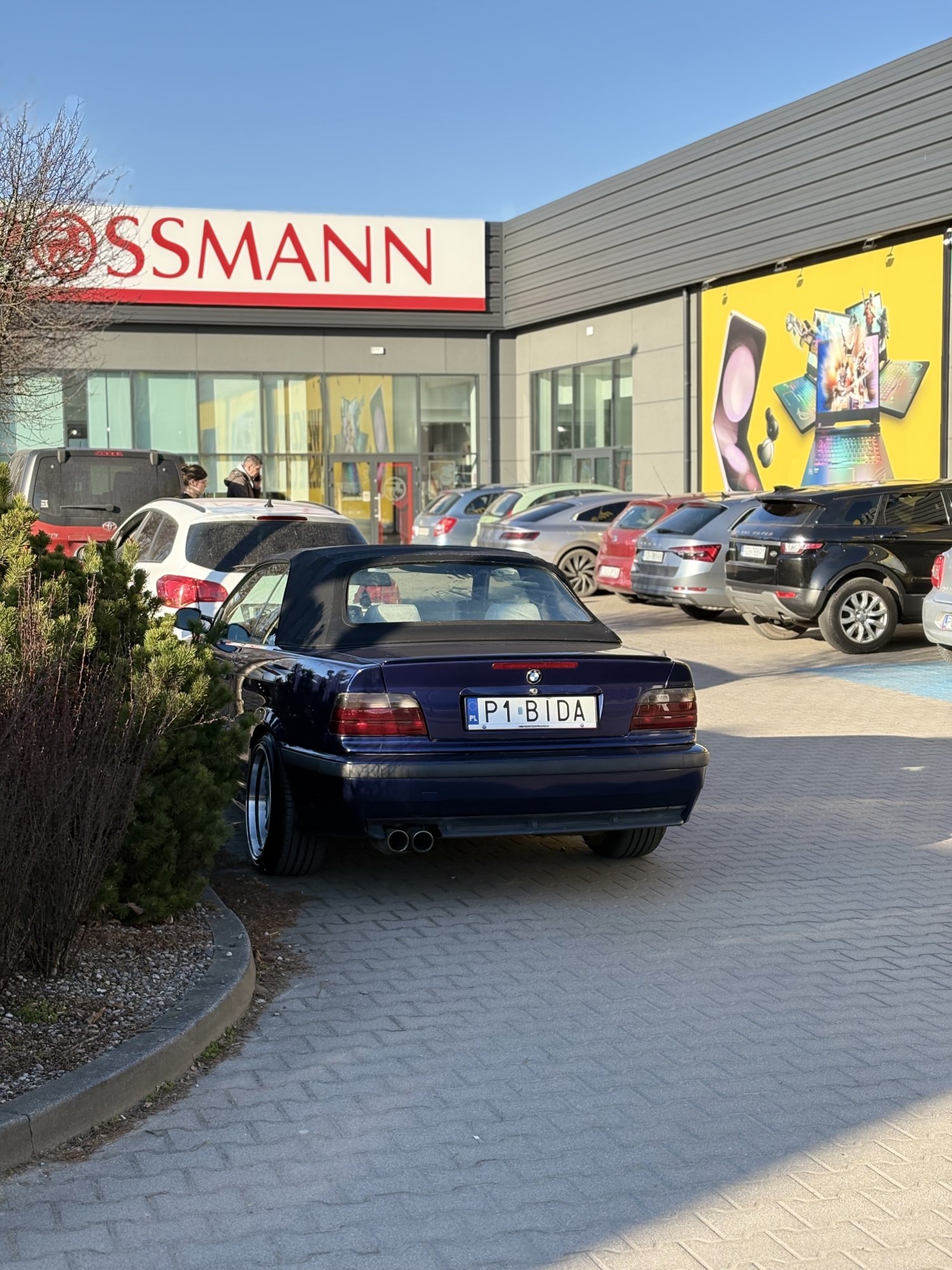 Numer rejestracyjny P1BIDA posiada BMW 318i Cabrio Kat. E36 318i Cabrio Kat. E36