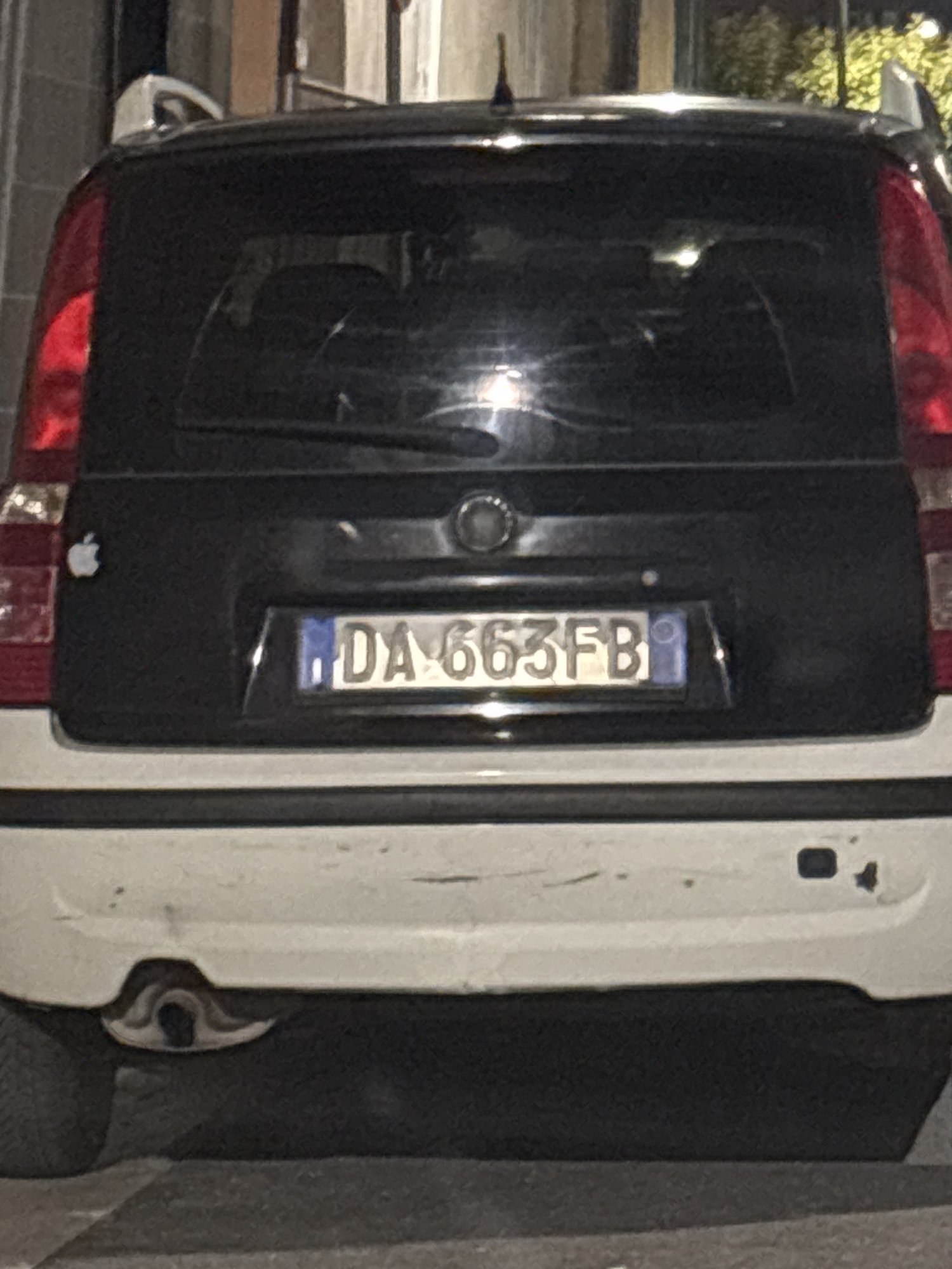 Numer rejestracyjny DA663FB posiada FIAT Panda 2a serie Numer rejestracyjny DA663FB posiada FIAT Panda 2a serie