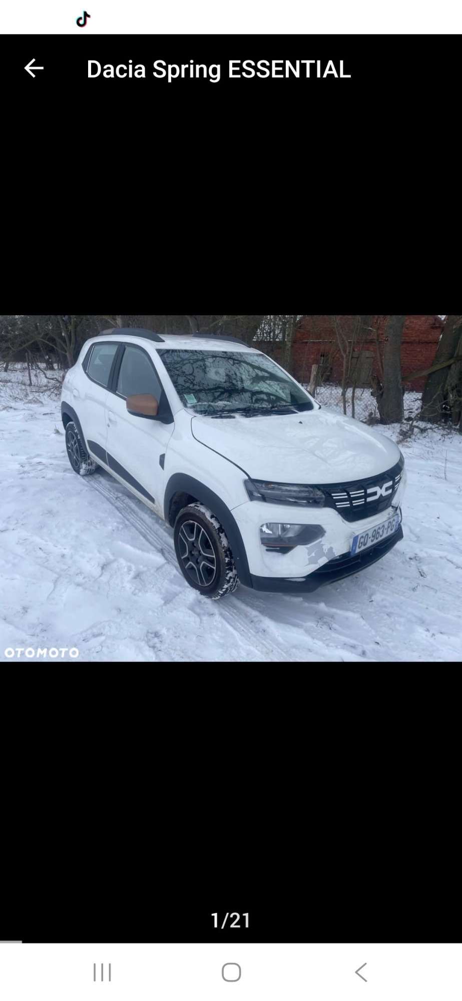 Numer rejestracyjny EL 2NY30 posiada FSO POLONEZ - EL2NY30