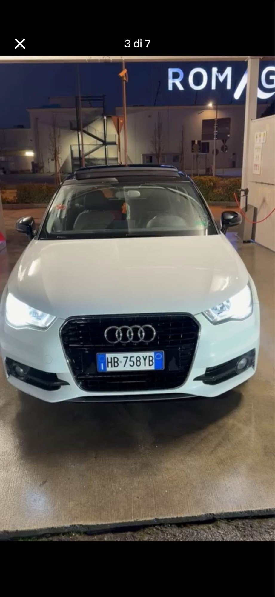 Numer rejestracyjny HB758YB posiada AUDI A1 SPORTBACK