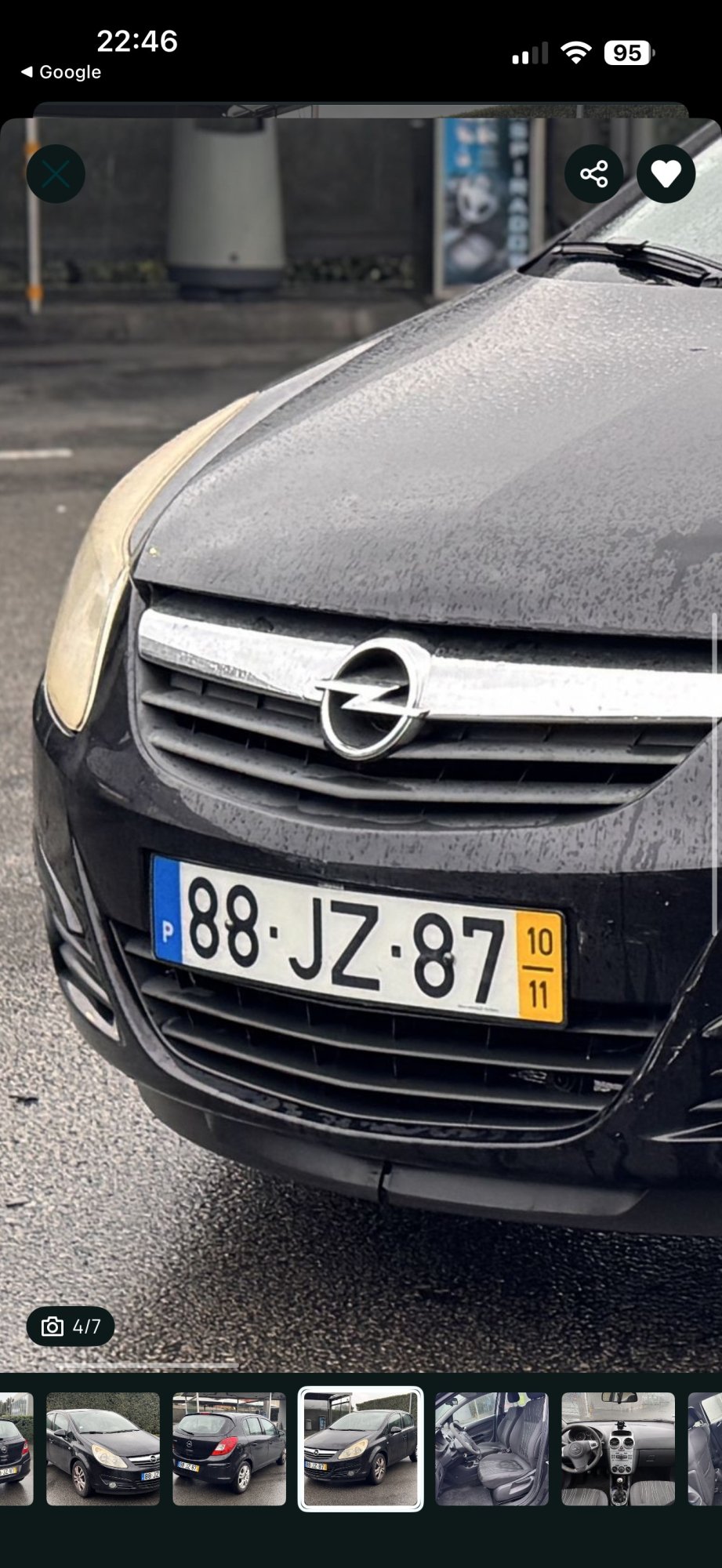 Numer rejestracyjny 88JZ87 posiada Opel Corsa