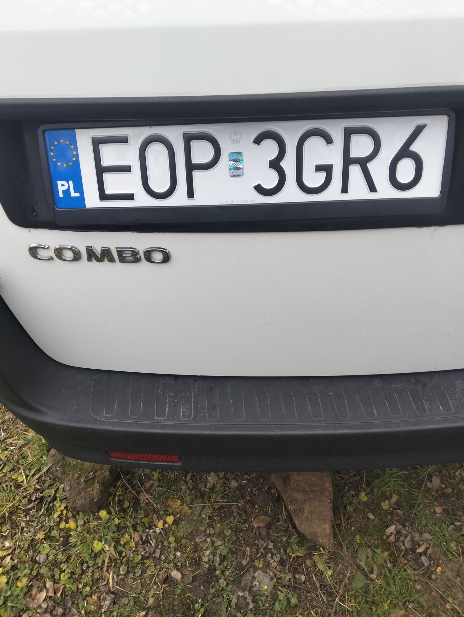 Numer rejestracyjny EOP 3GR6 posiada OPEL COMBO VAN - EOP3GR6 Numer rejestracyjny EOP 3GR6 posiada OPEL COMBO VAN - EOP3GR6