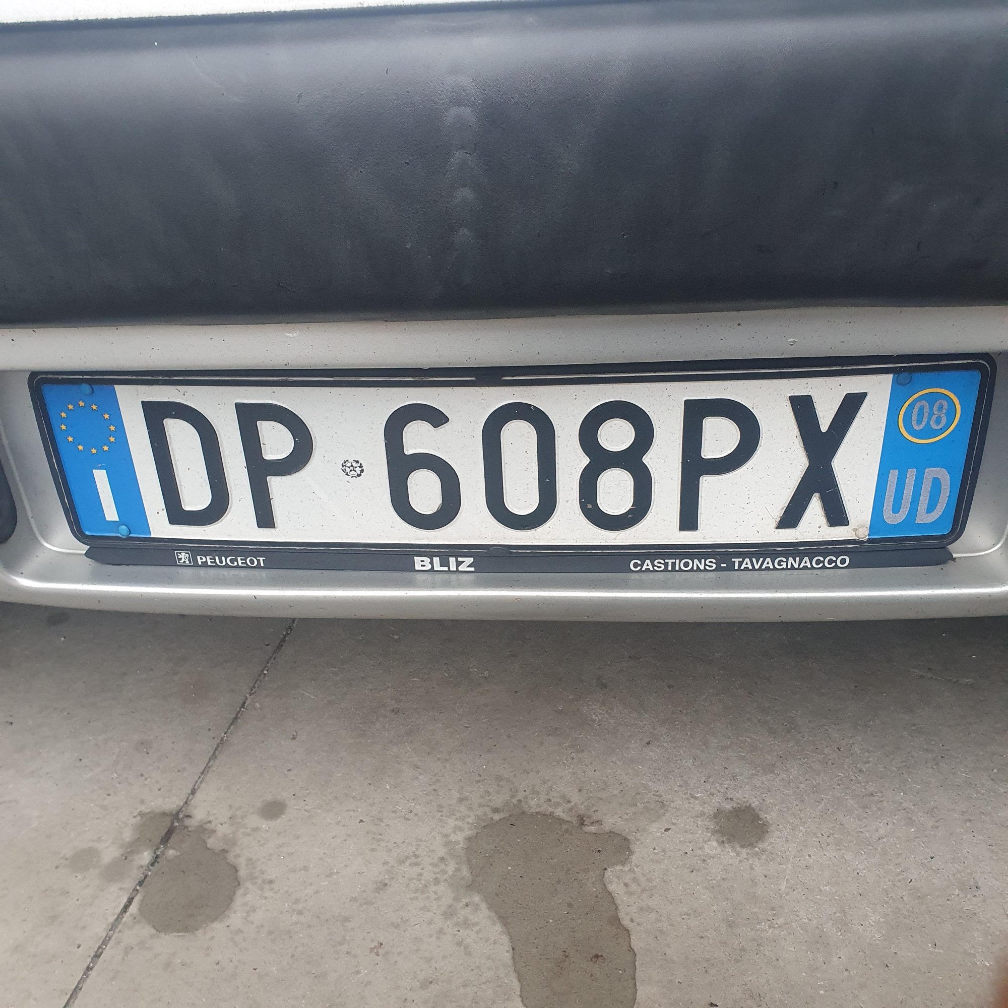 Numer rejestracyjny DP608PX posiada PEUGEOT 107 Numer rejestracyjny DP608PX posiada PEUGEOT 107