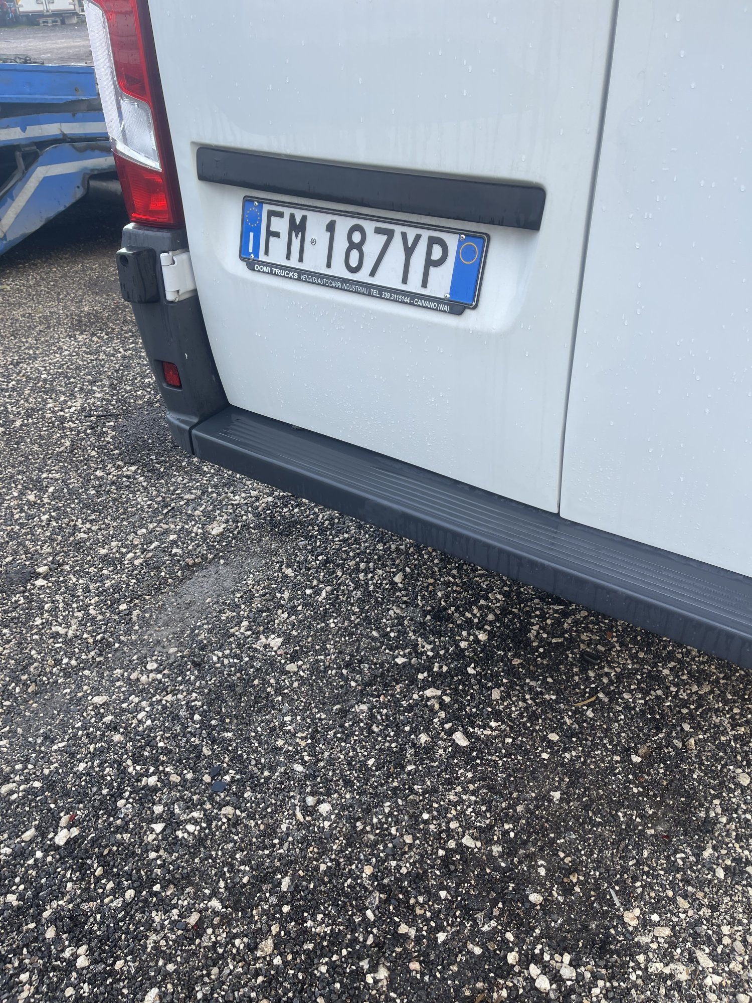 Numer rejestracyjny FM187YP posiada Fiat Ducato