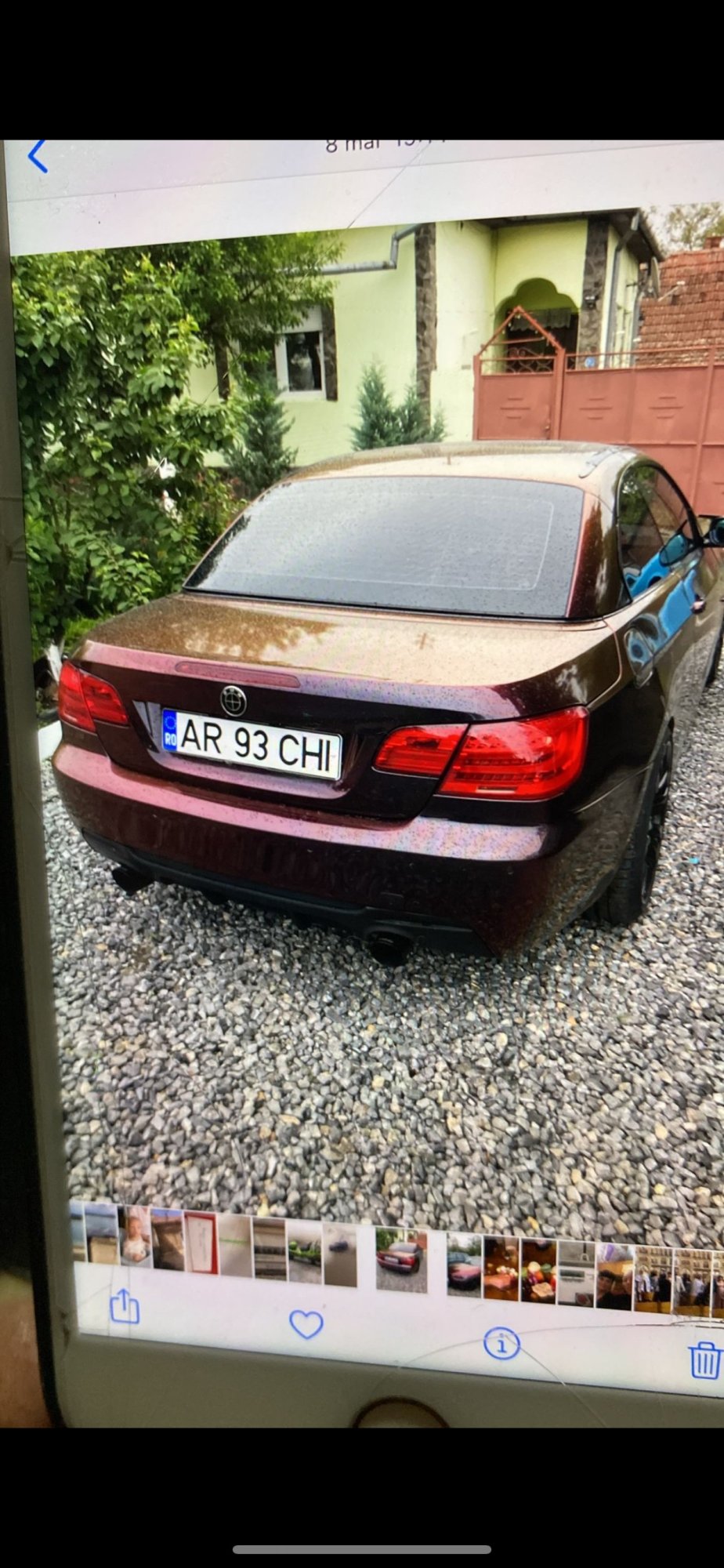 Numer rejestracyjny AR93CHI posiada  