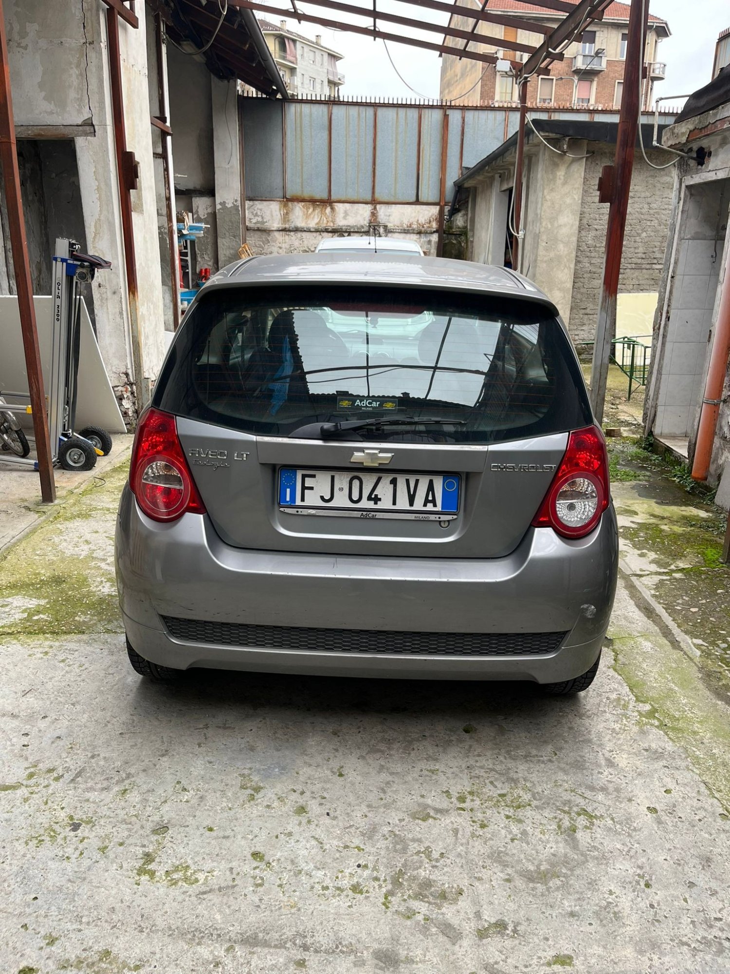 Numer rejestracyjny FJ041VA posiada CHEVROLET Aveo 1a serie