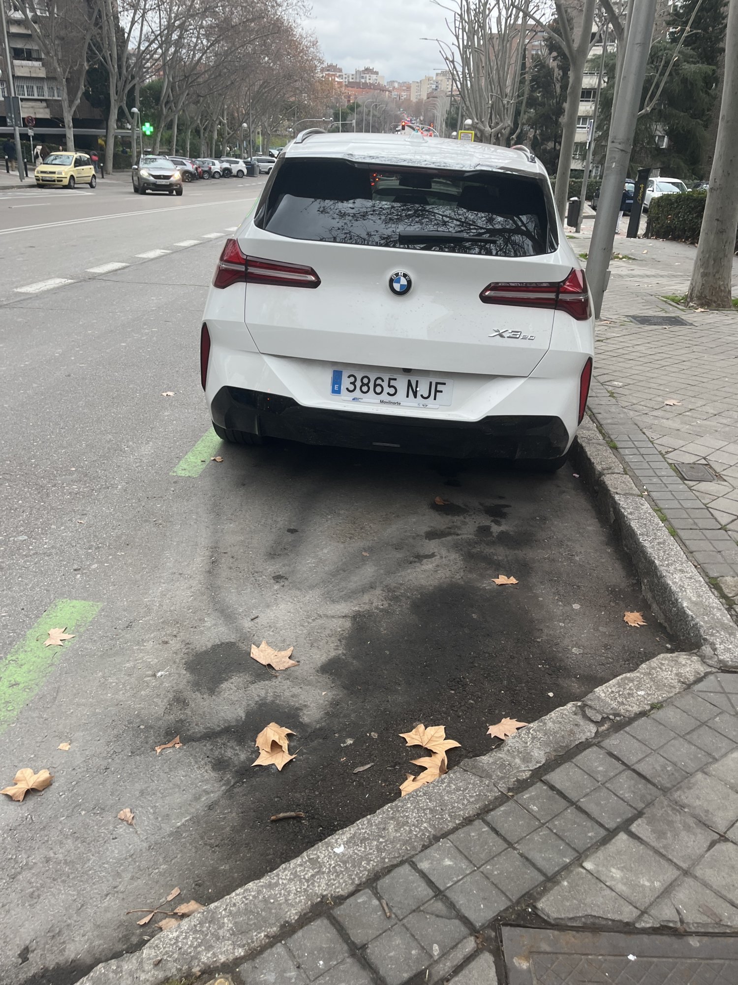 Numer rejestracyjny 3865NJF posiada BMW X3