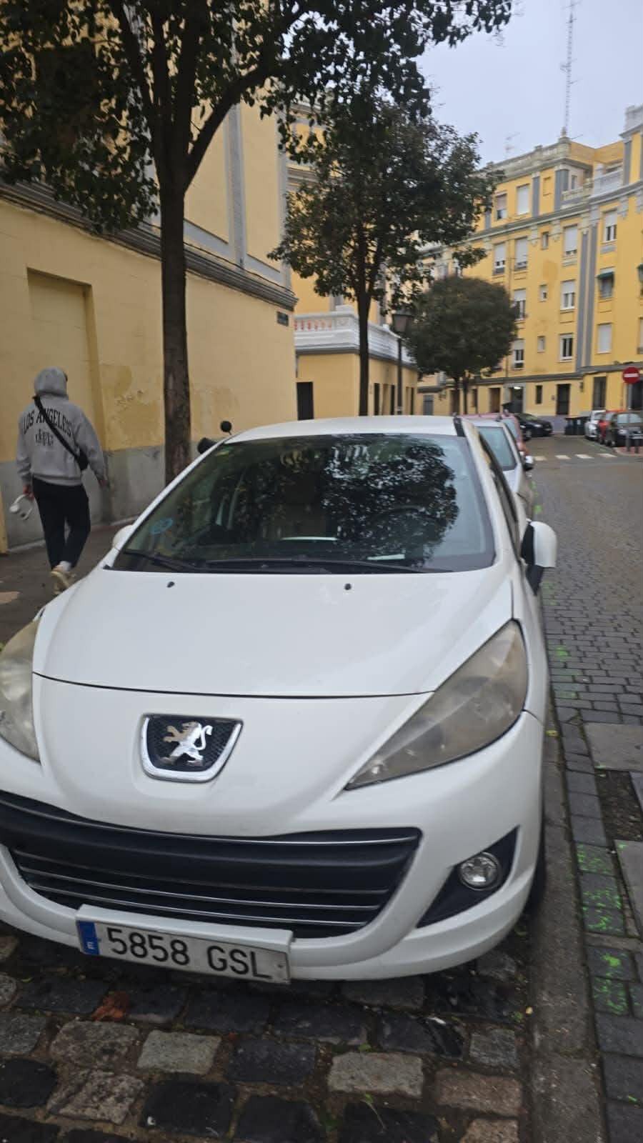 Numer rejestracyjny 5858GSL posiada PEUGEOT 207