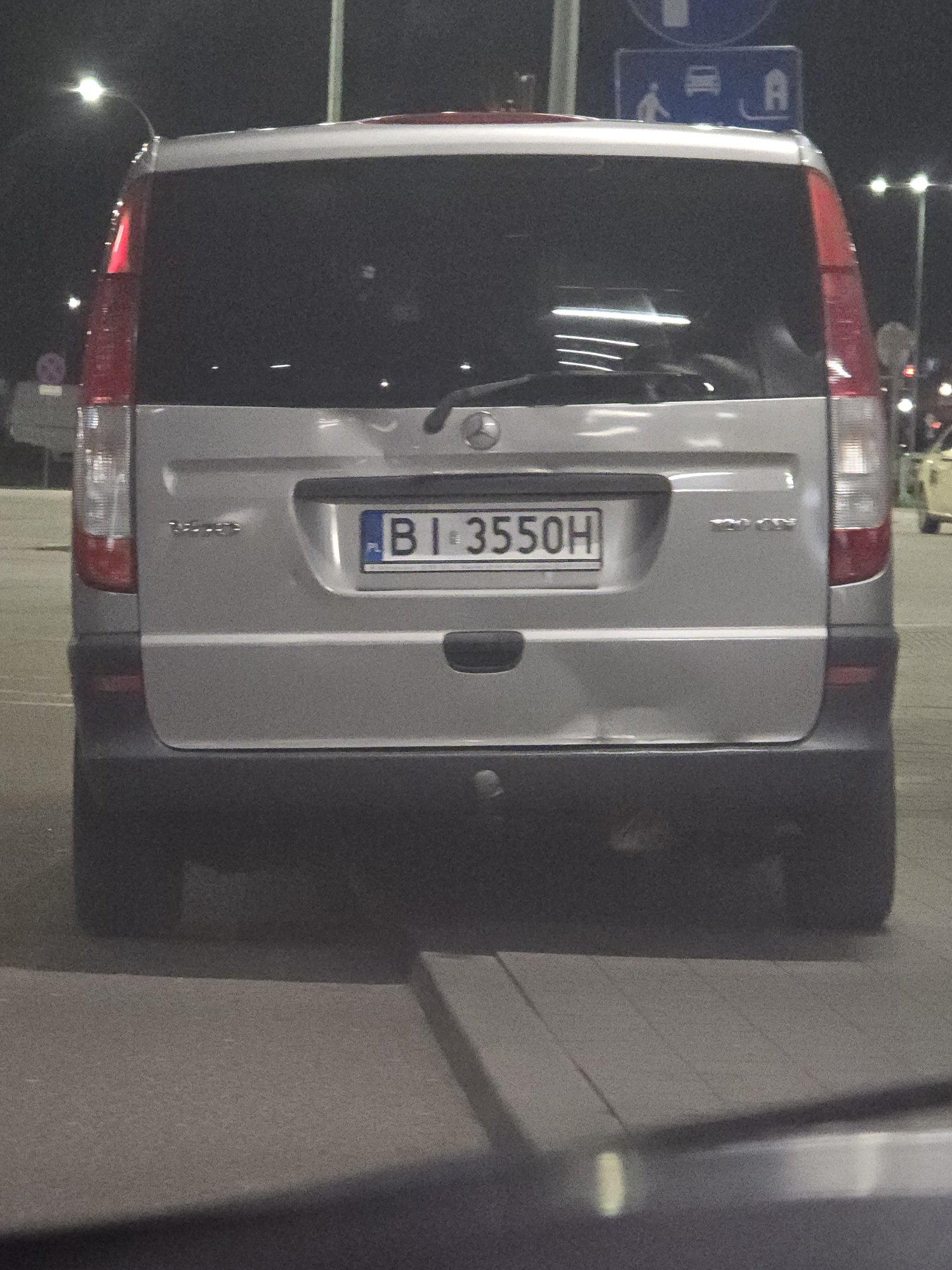 Numer rejestracyjny BI 3550H posiada MERCEDES-BENZ/MBPL VITO 120 CDI - BI3550H