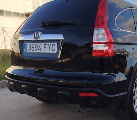 Numer rejestracyjny 3694FYC posiada HONDA CR-V