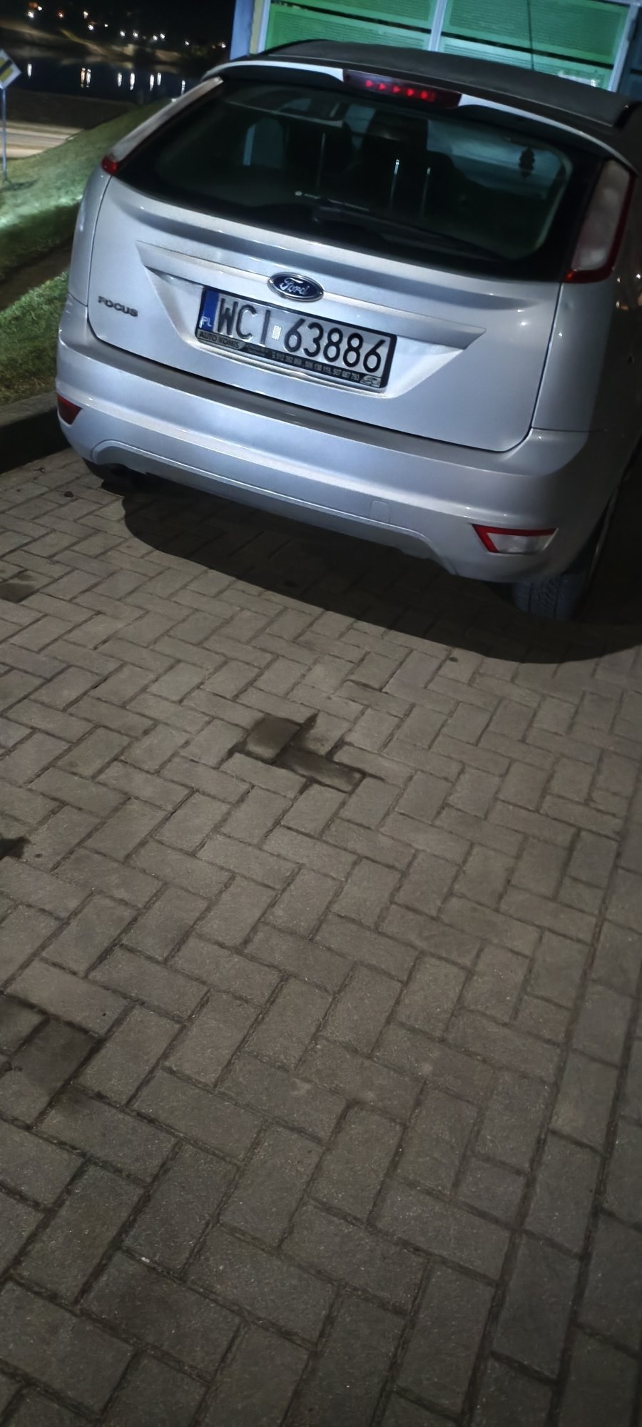 Numer rejestracyjny WCI 63886 posiada FORD Focus 1.6 MR`08 E4 Silver X - WCI63886