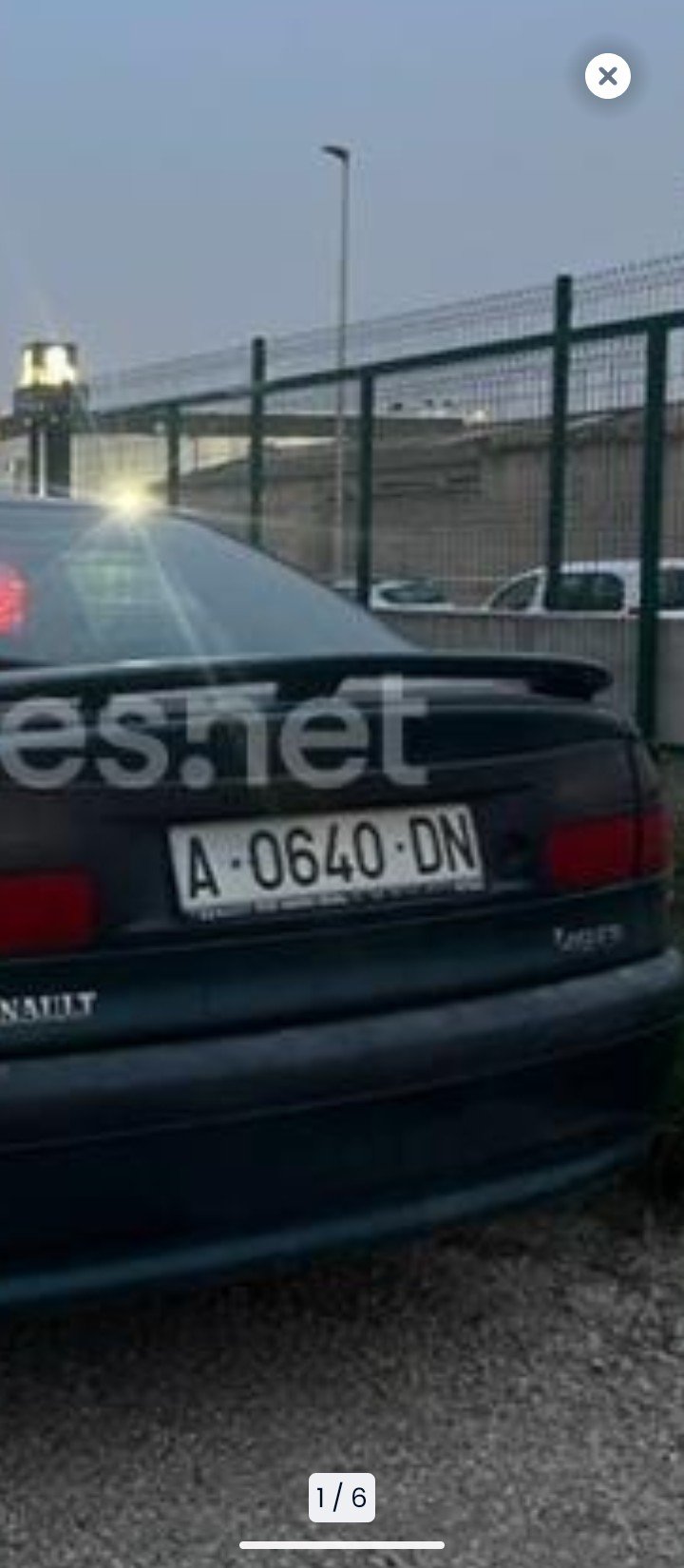 Numer rejestracyjny A0640DN posiada Renault 