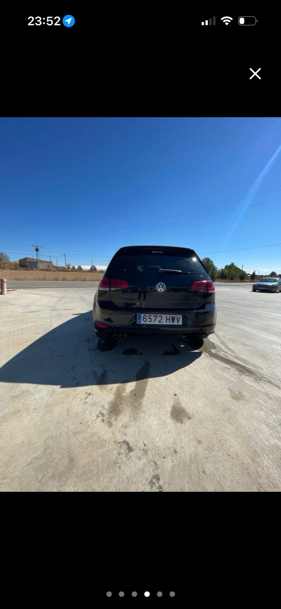 Numer rejestracyjny 6572HWV posiada VOLKSWAGEN GOLF