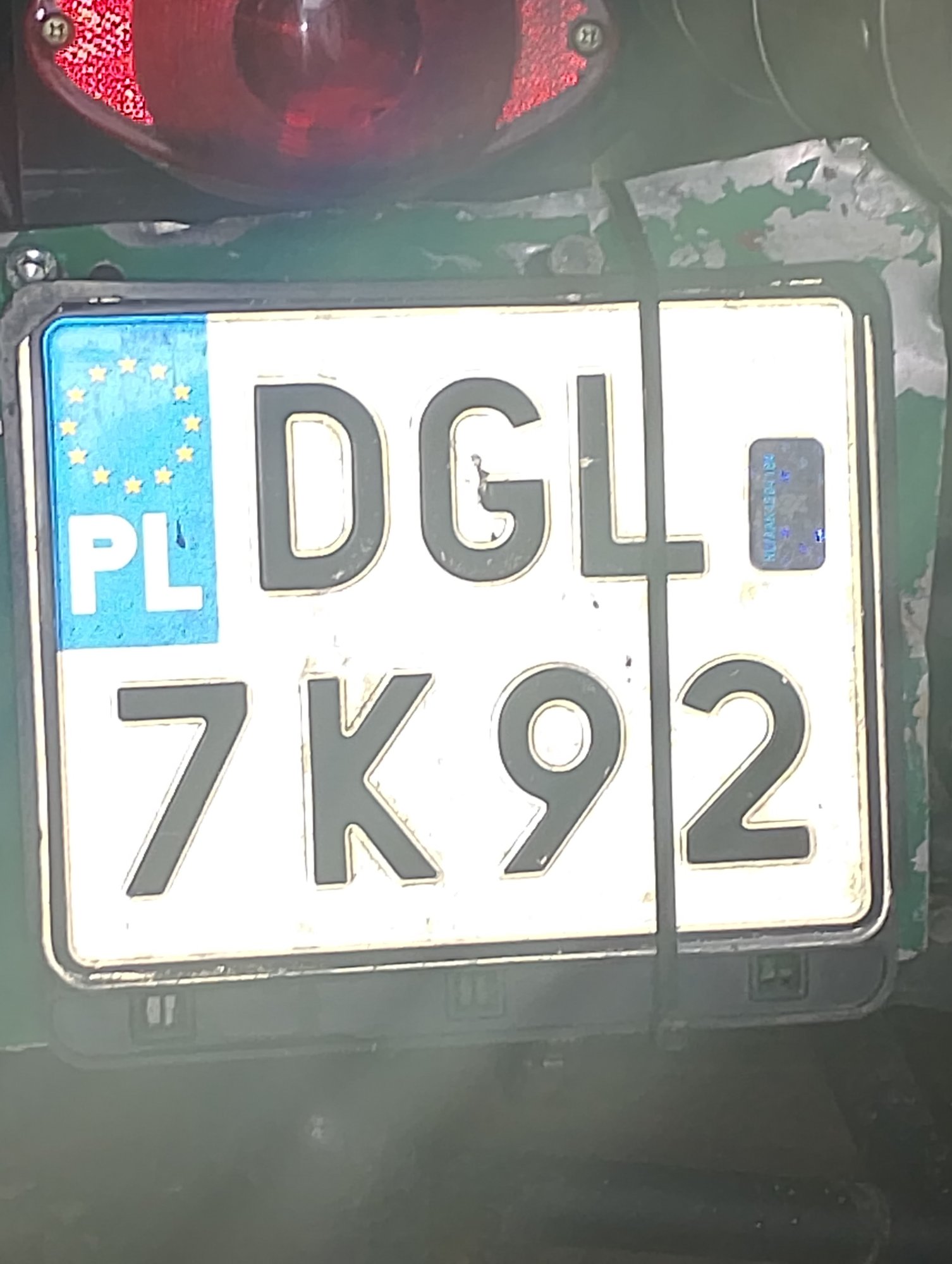 Numer rejestracyjny DGL 7K92 posiada BASHAN BS200AU-11B BS200AU-11B - DGL7K92