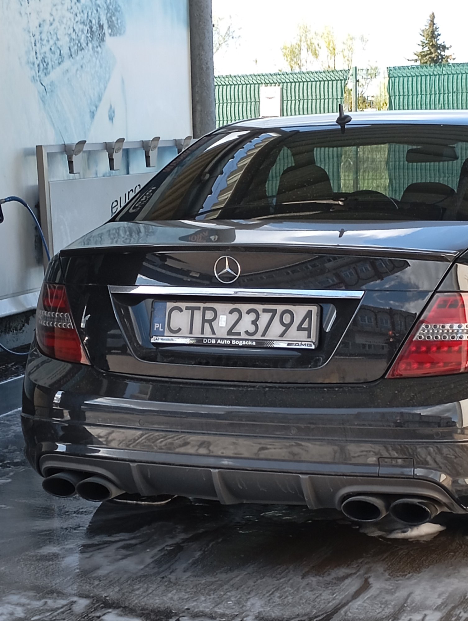 Numer rejestracyjny CTR 23794 posiada MERCEDES-BENZ C 63 AMG MR`07 E4 204 AMG - CTR23794