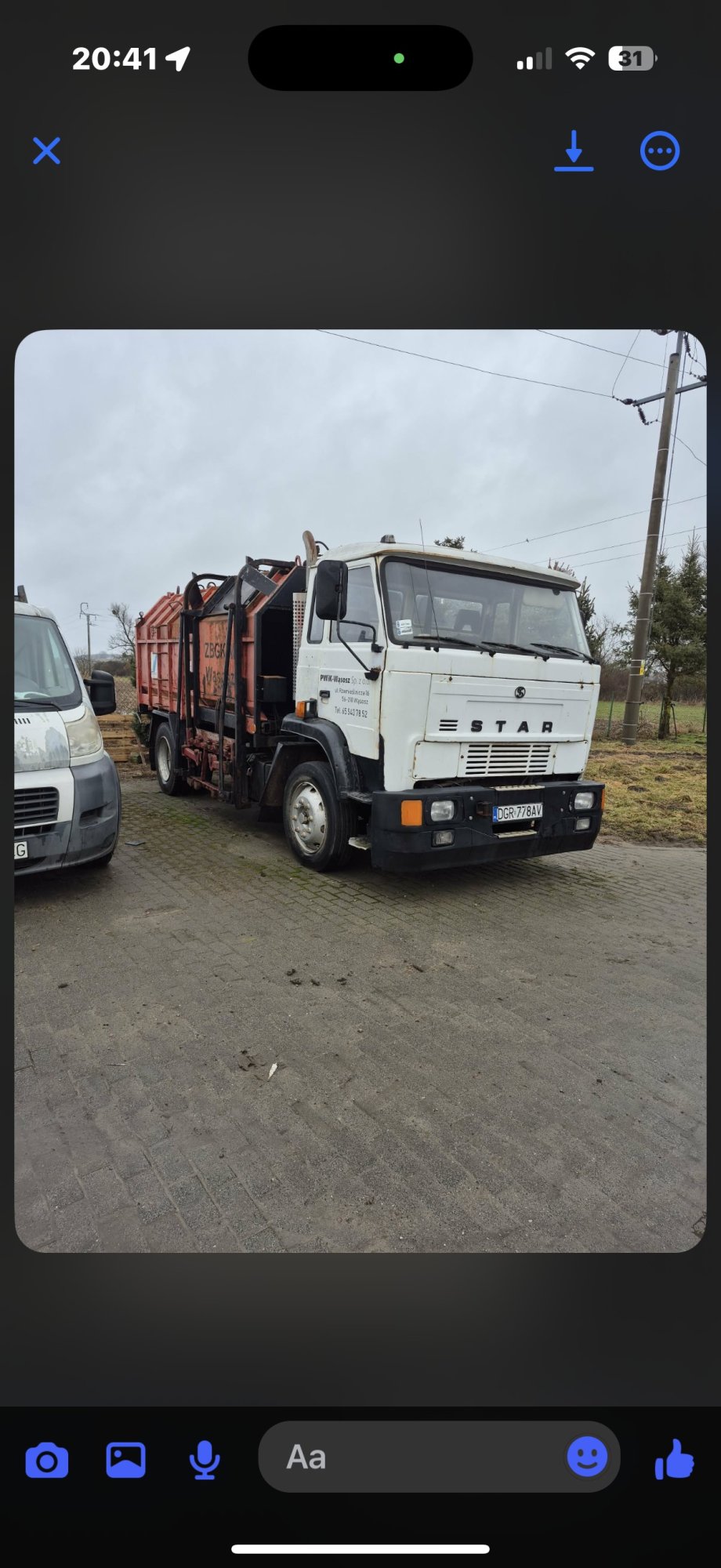 Numer rejestracyjny DGR 778AV posiada STAR 1142 12.0t C 1142 T - DGR778AV