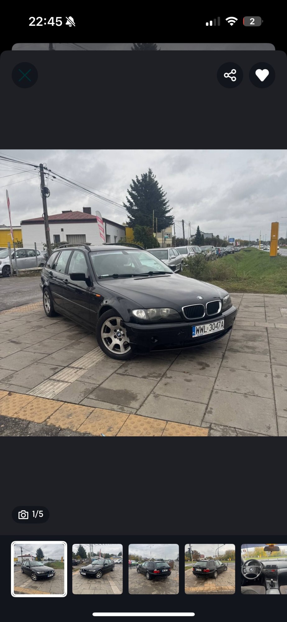 Numer rejestracyjny WWL 3047A posiada BMW 318 - WWL3047A Numer rejestracyjny WWL 3047A posiada BMW 318 - WWL3047A