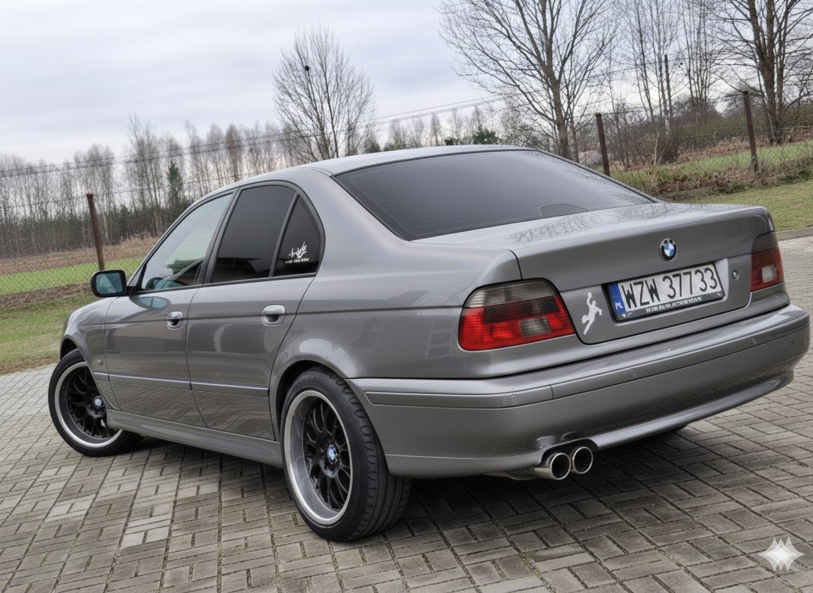 Numer rejestracyjny WZW 37733 posiada BMW 525i MR`03 E3 E60 525i MR`03 E3 E60 - WZW37733