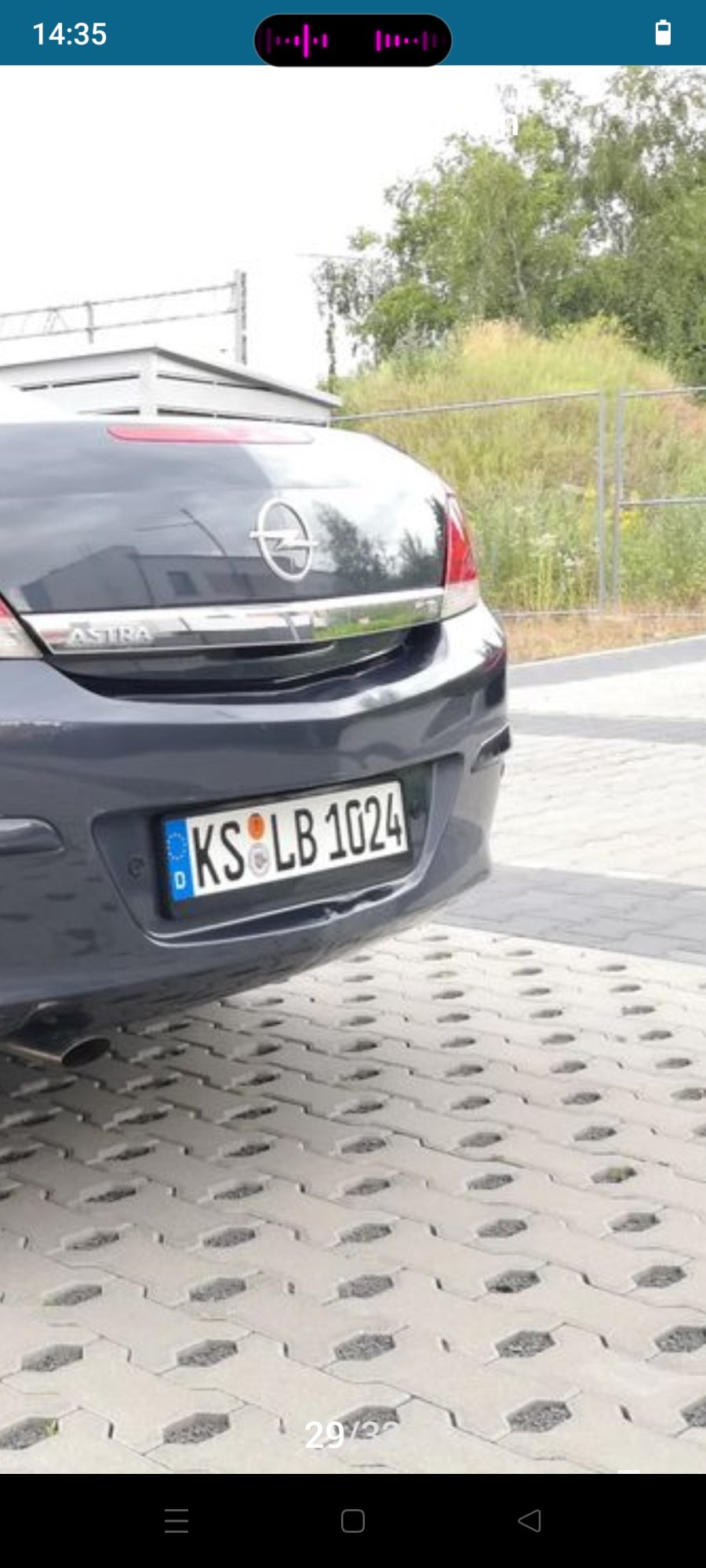 Numer rejestracyjny KSLB1024 posiada Opel Astra