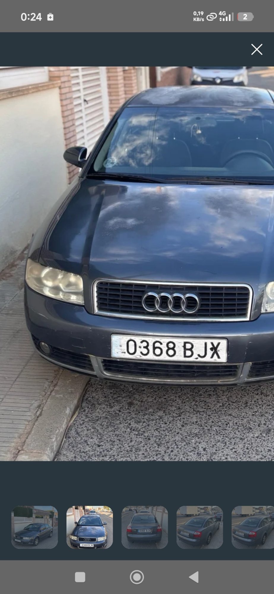 Numer rejestracyjny 0368BJX posiada AUDI A4 Numer rejestracyjny 0368BJX posiada AUDI A4